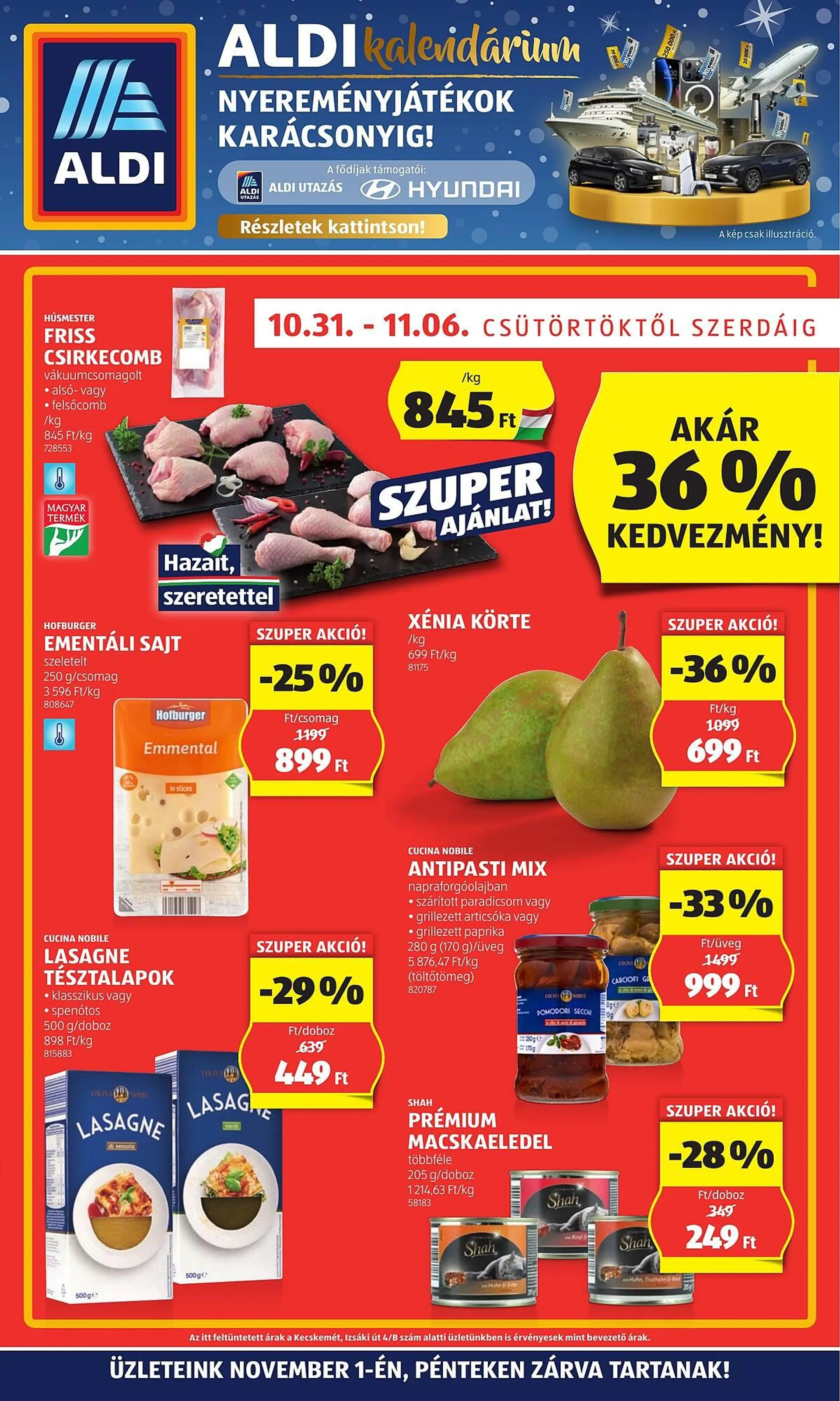 ALDI akciós újság - 1