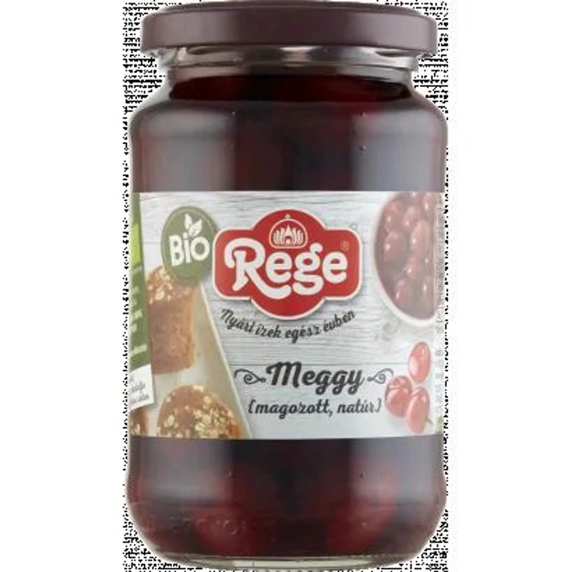 Rege Organic Unflavoured Pitted Sour Cherry 350 g