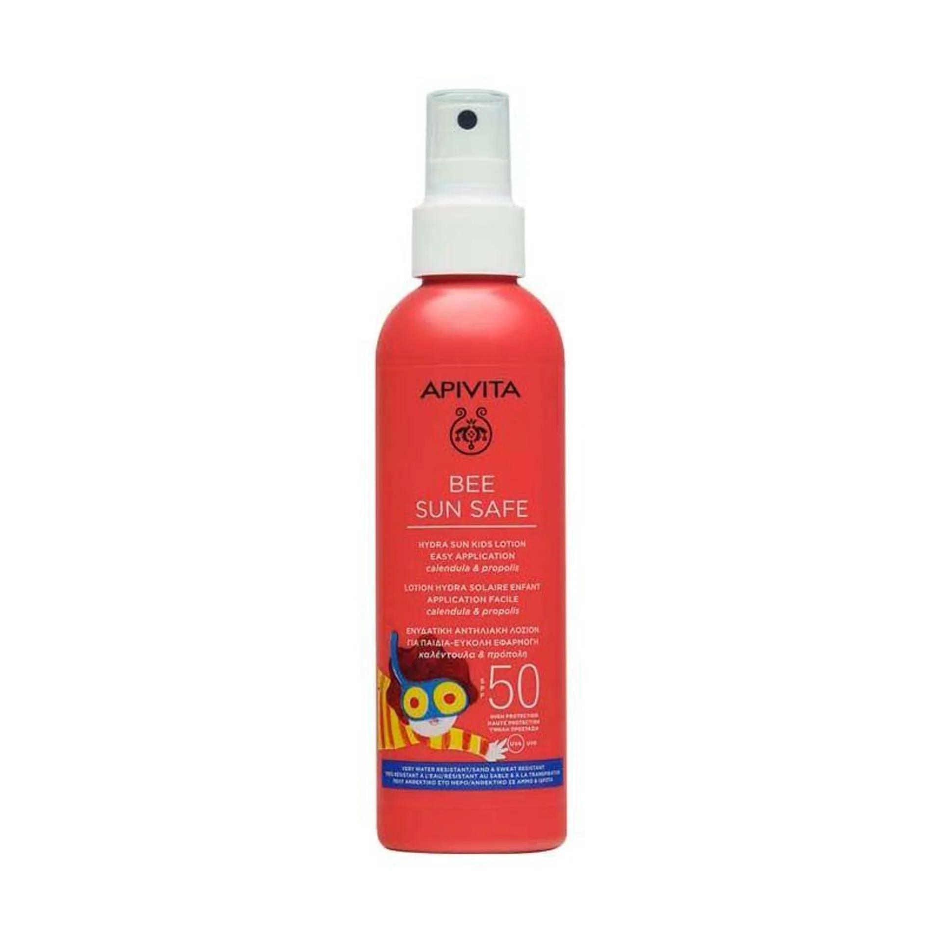 Apivita Bee Sun Safe Kid spray SPF50