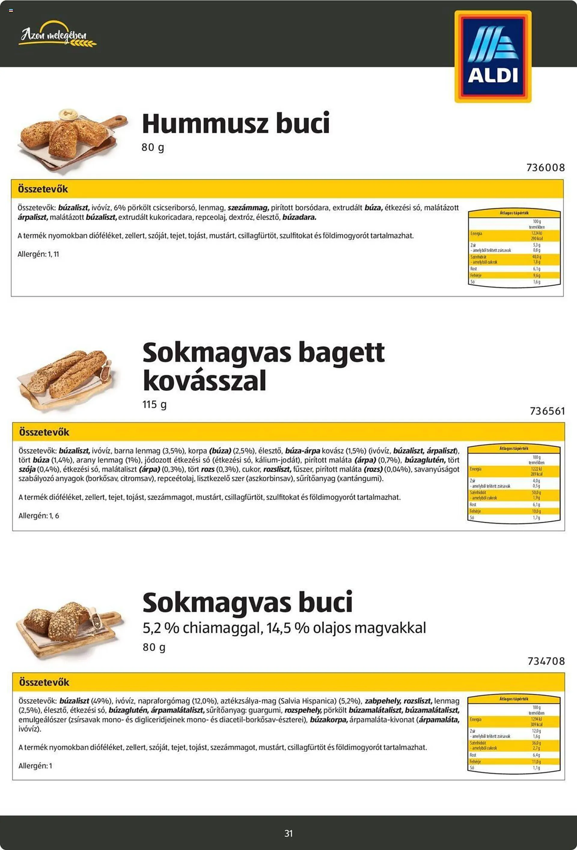 ALDI akciós újság - 31