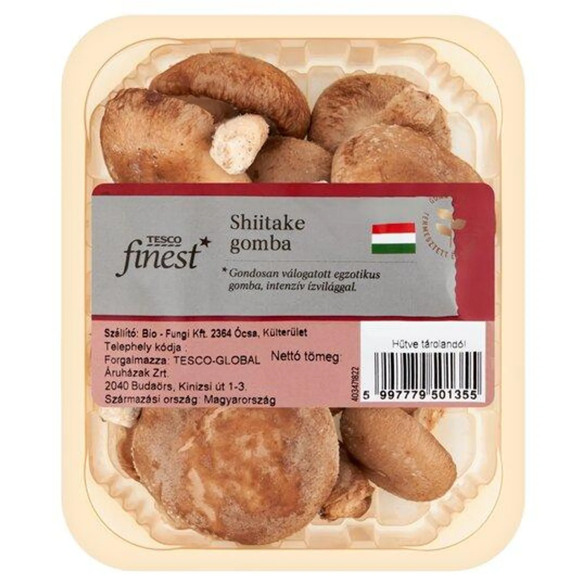 Tesco Finest Shiitake gomba 100 g