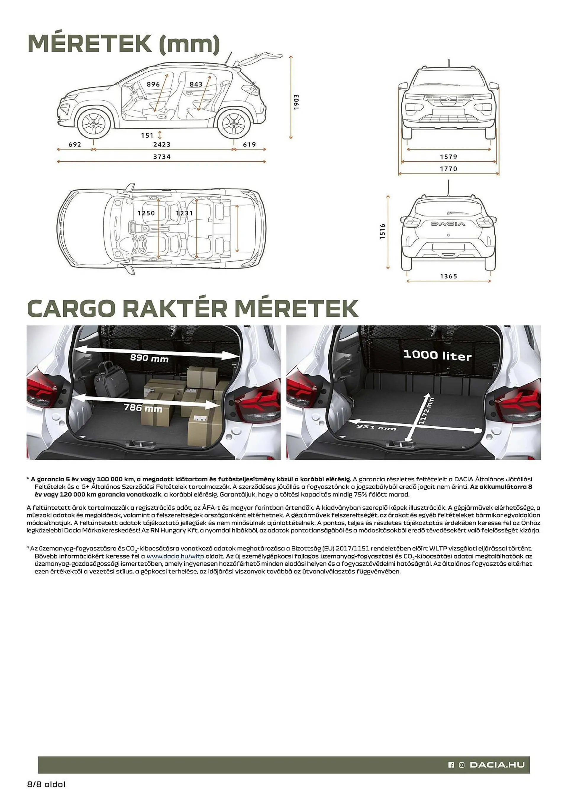 Katalógus Dacia Spring akciós újság július 5.-tól december 31.-ig 2024. - Oldal 8