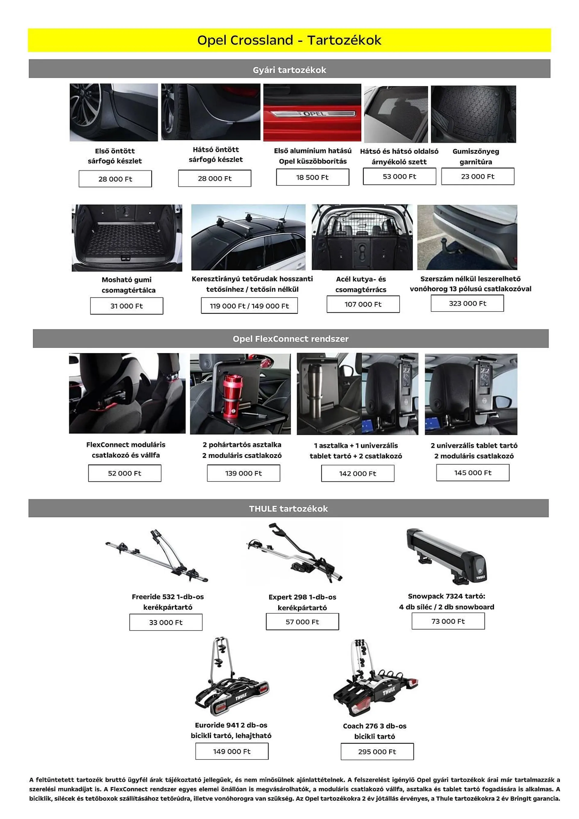 Katalógus Opel Crossland akciós újság július 5.-tól december 31.-ig 2024. - Oldal 8