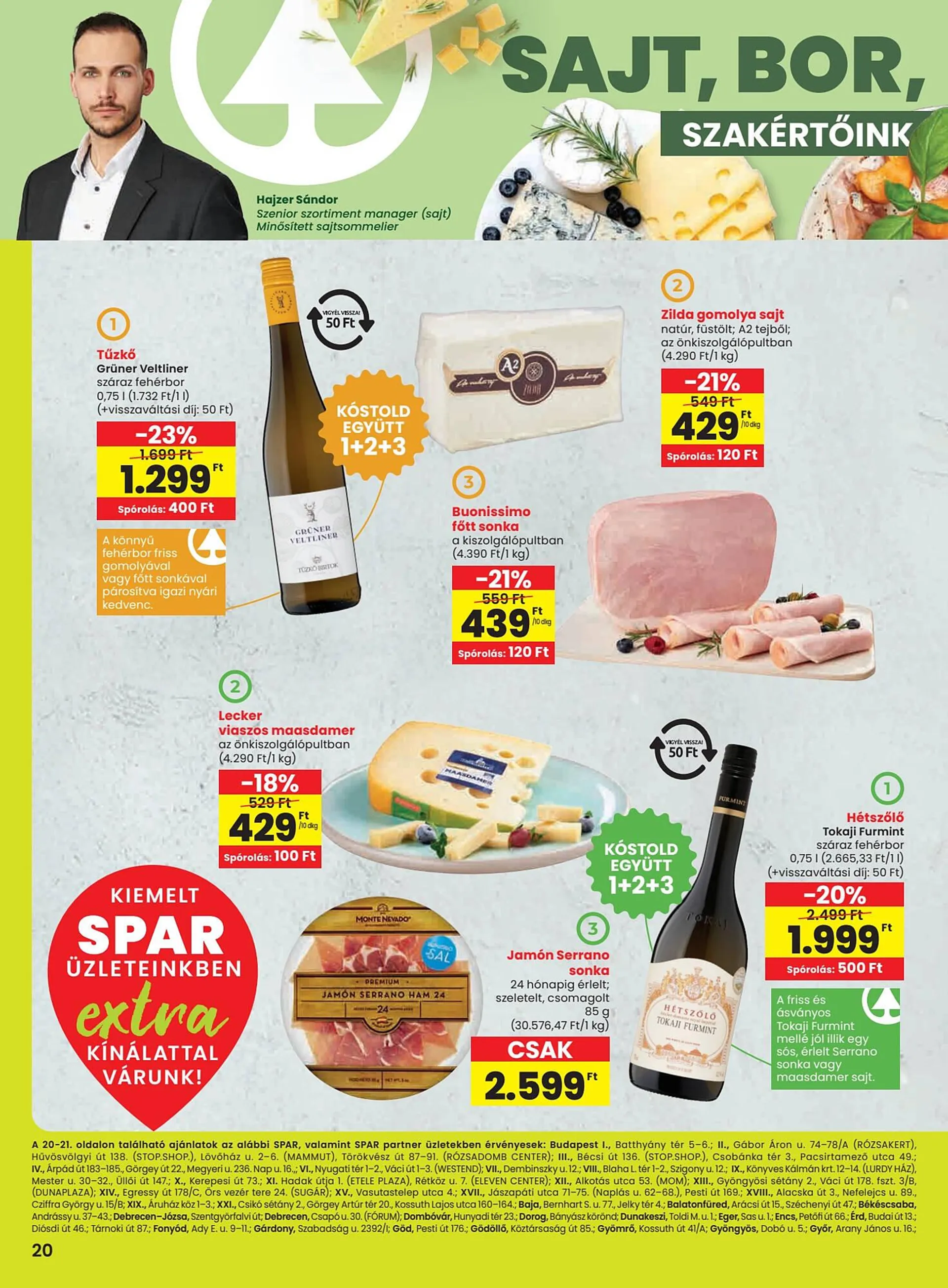 Spar akciós újság - 1