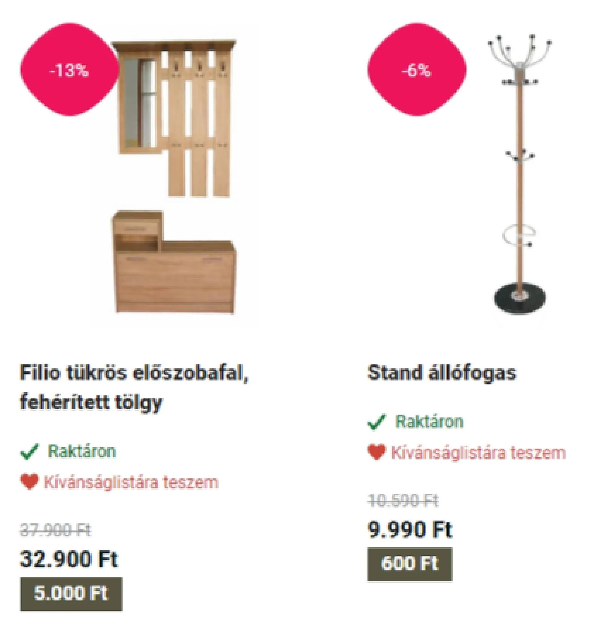 Bútorok Webshop akciós újság - 1