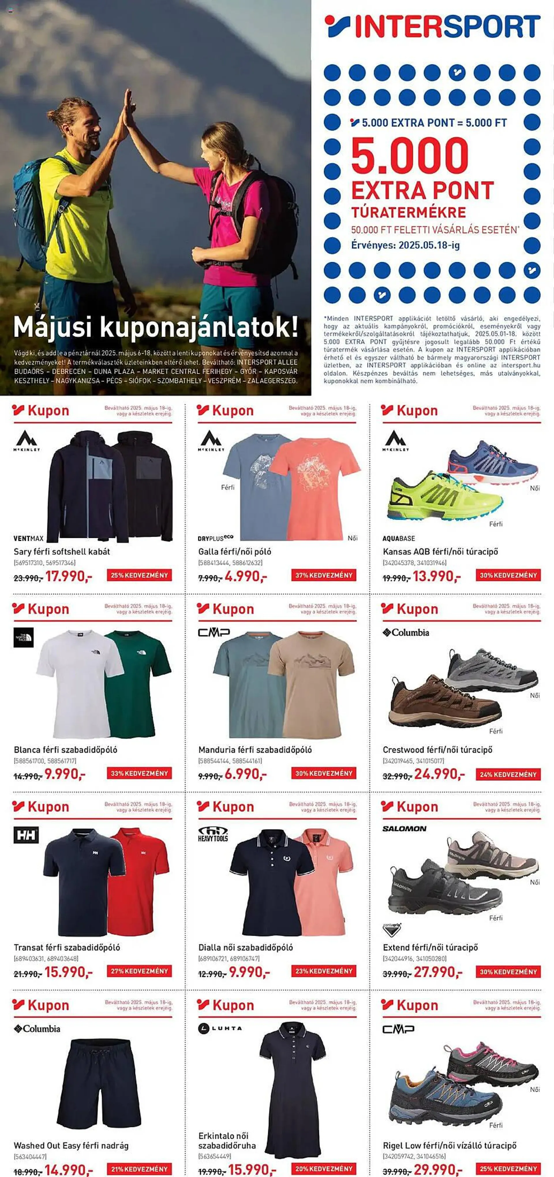 Katalógus Intersport akciós újság május 6.-tól május 18.-ig 2025. - Oldal 1