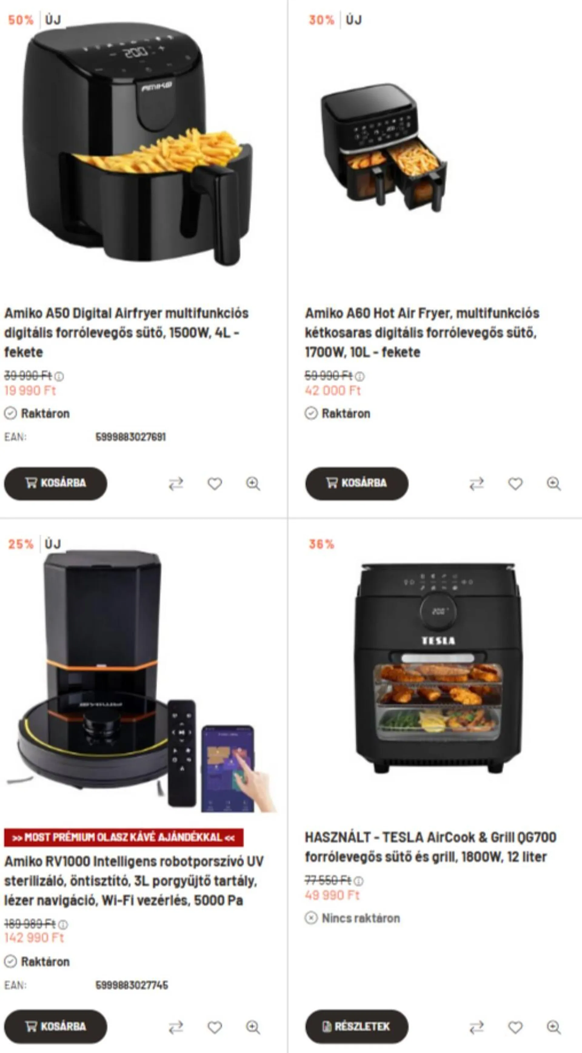 TeslaRobot akciós újság - 1