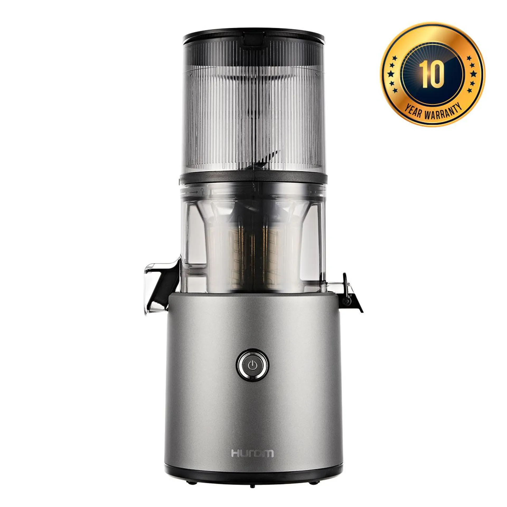 Hurom H300 Smart Slow Juicer (TITÁN SZÜRKE) + Juice Biblia