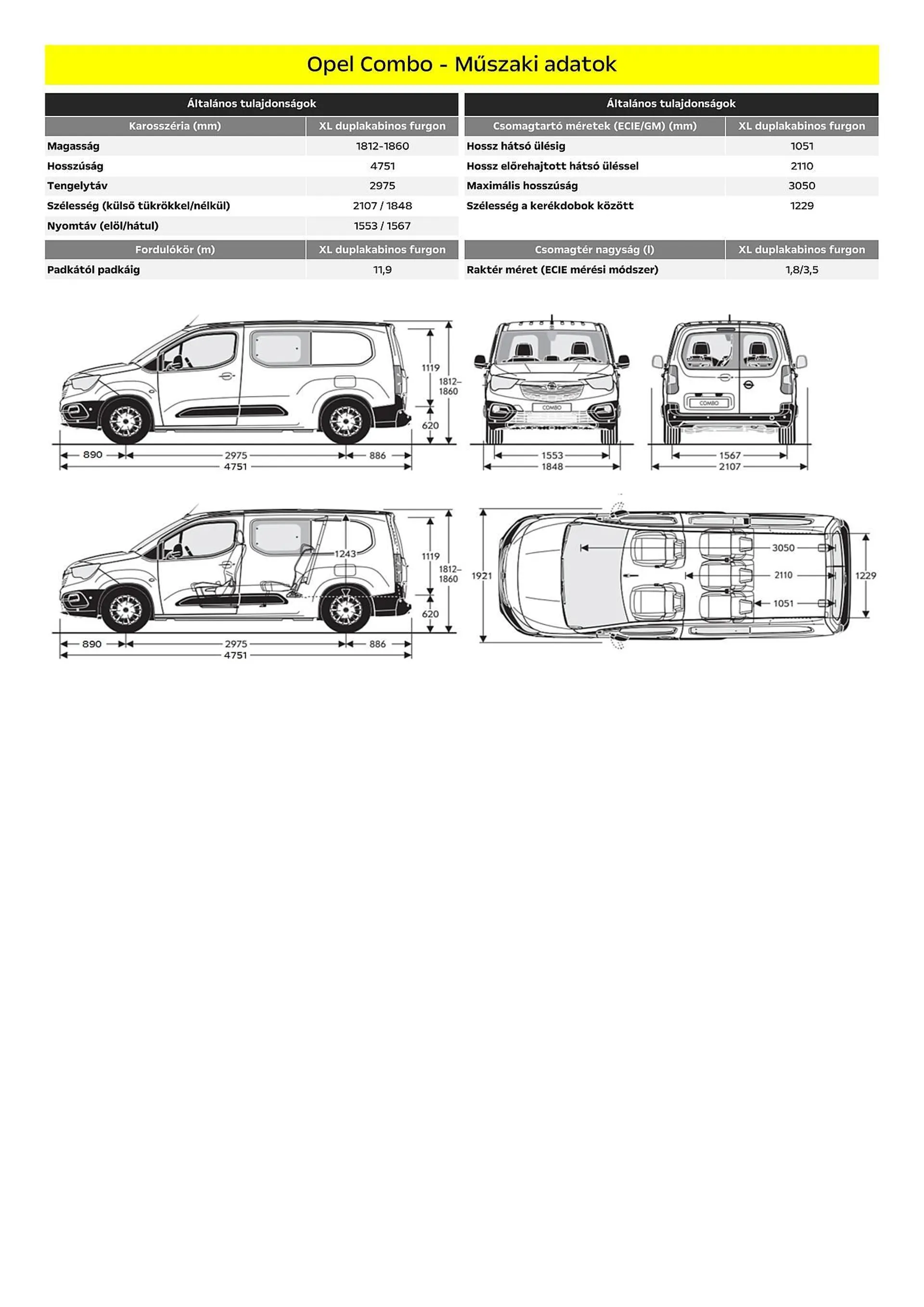 Katalógus Opel Combo akciós újság július 5.-tól december 31.-ig 2024. - Oldal 11