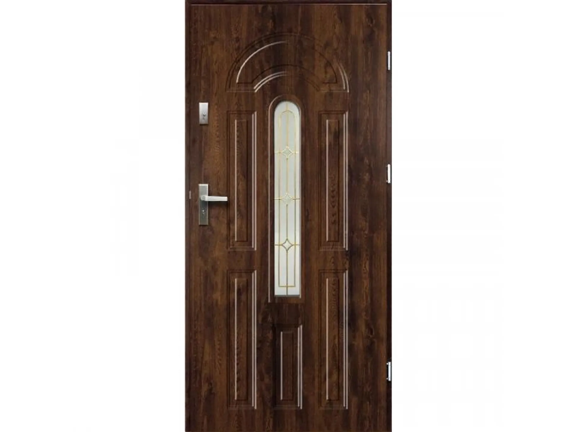 WENUS - fém bejárati ajtó (100x207, jobbos, dió)