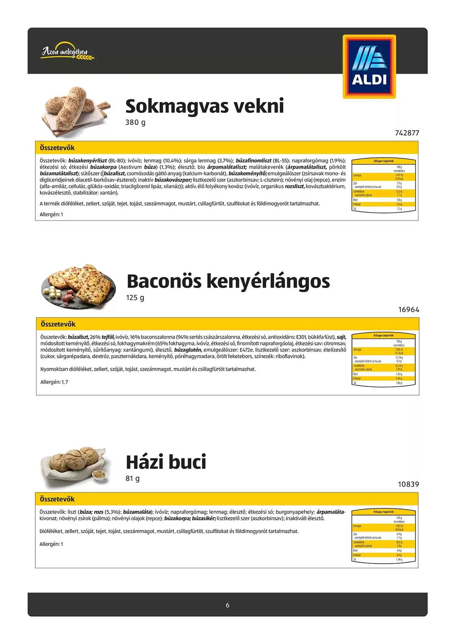 Katalógus ALDI akciós újság december 18.-tól január 1.-ig 2025. - Oldal 6