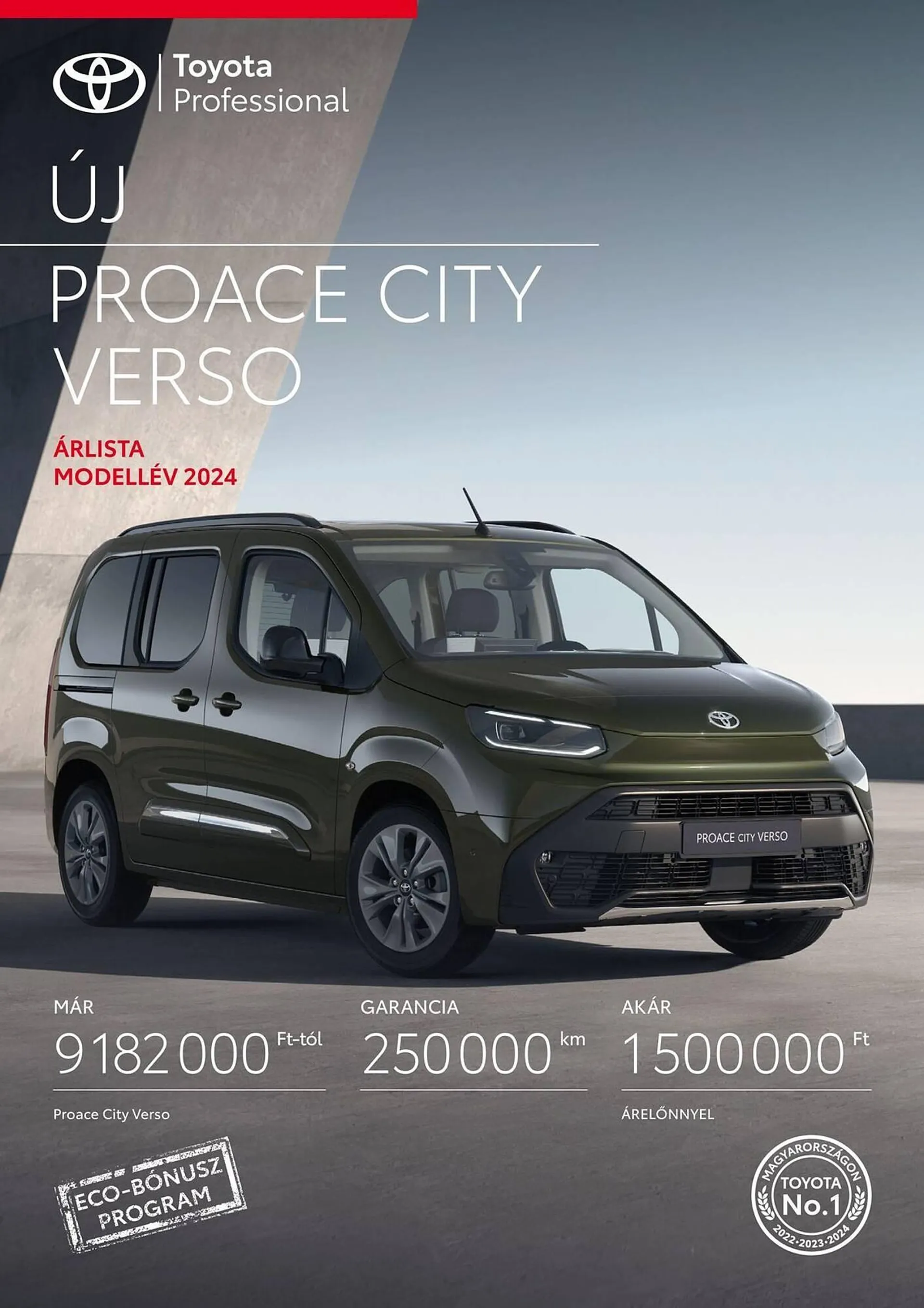 Katalógus Toyota akciós újság április 1.-tól május 31.-ig 2025. - Oldal 1