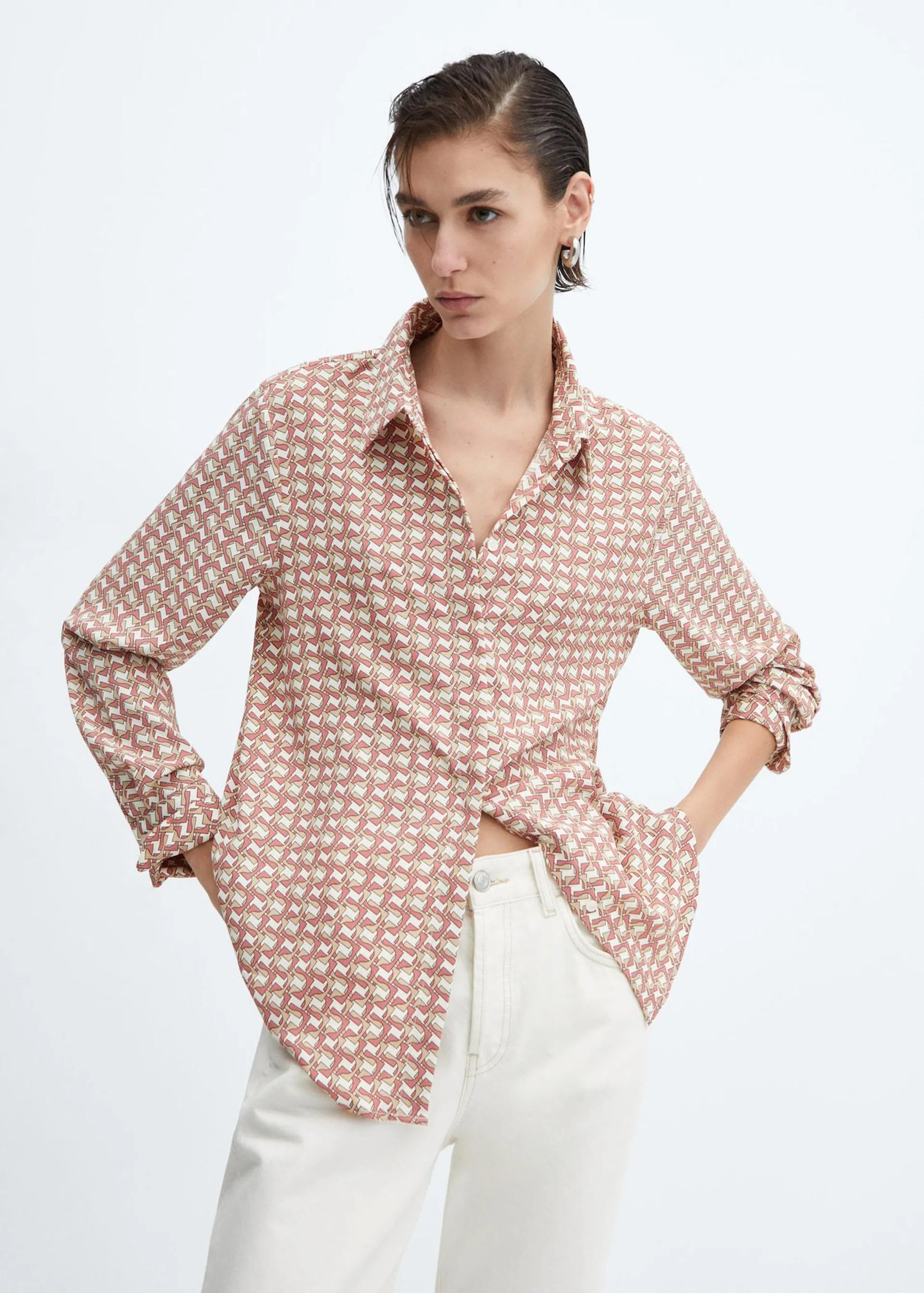 Camicia fluida regular