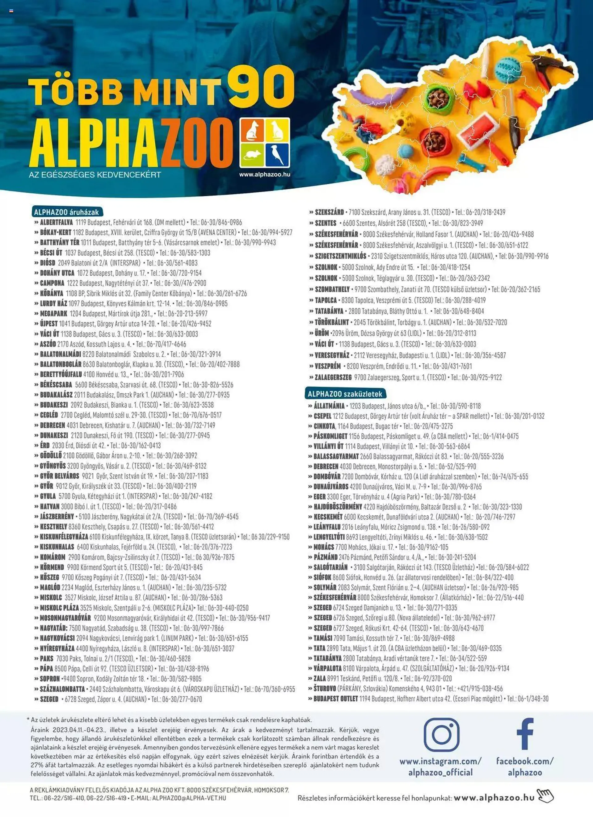 AlphaZoo - Akciós újság - 11