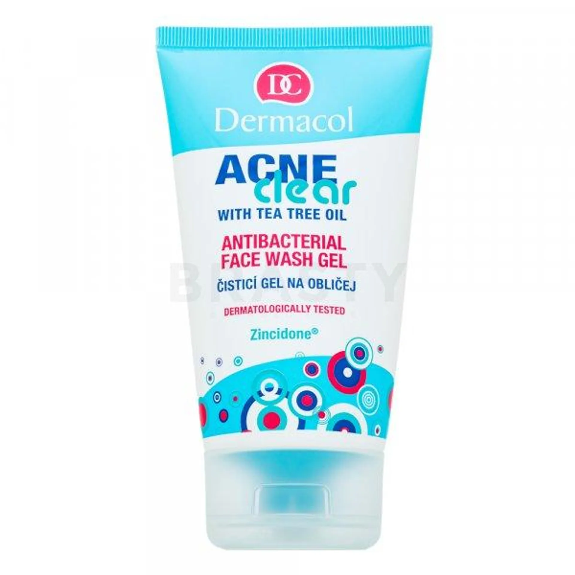 Dermacol ACNEclear Antibacterial Face Gel Tápláló tisztító gél problémás arcbőrre 150 ml