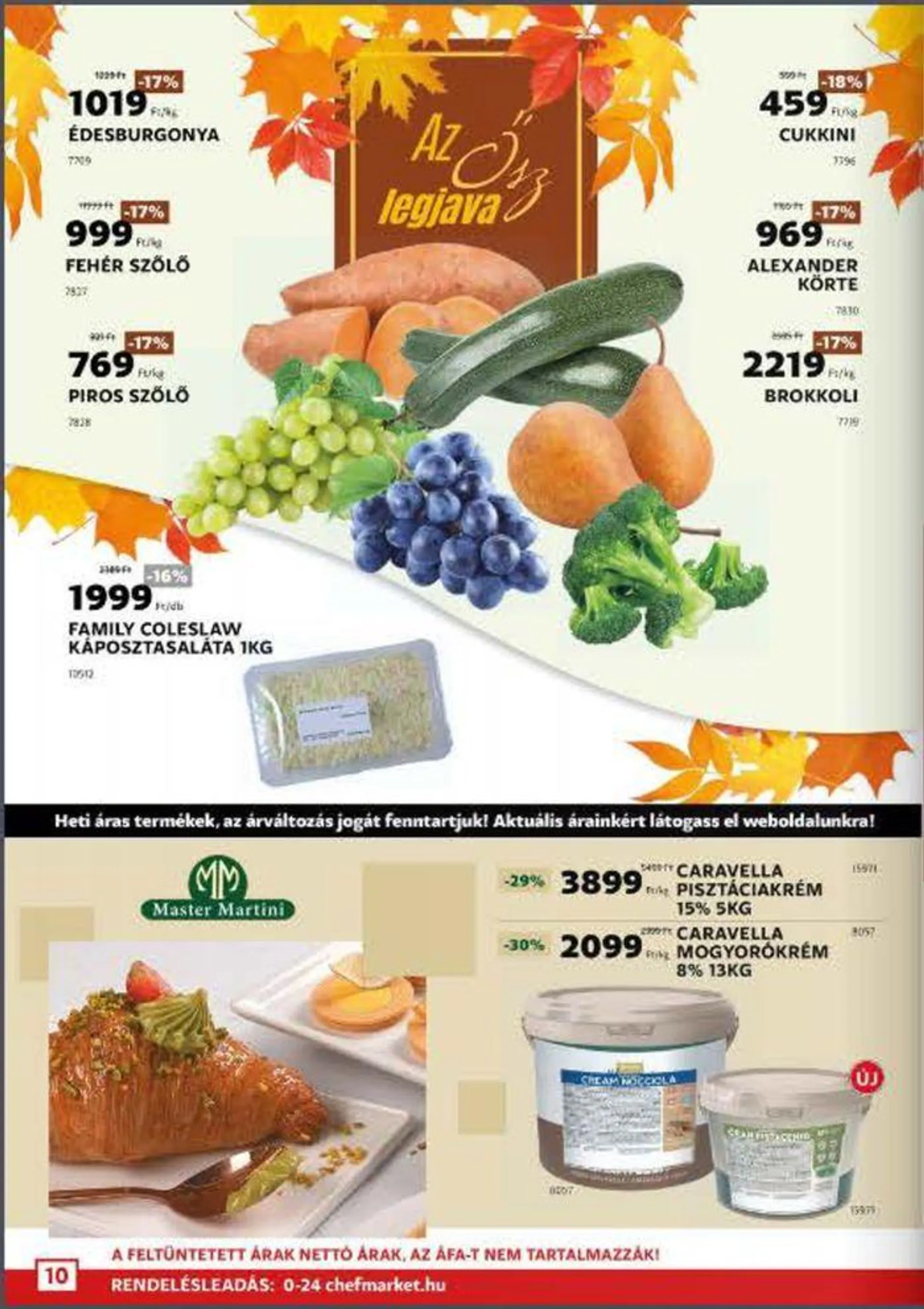 Katalógus Chef Market Szeptember szeptember 2.-tól szeptember 30.-ig 2024. - Oldal 10