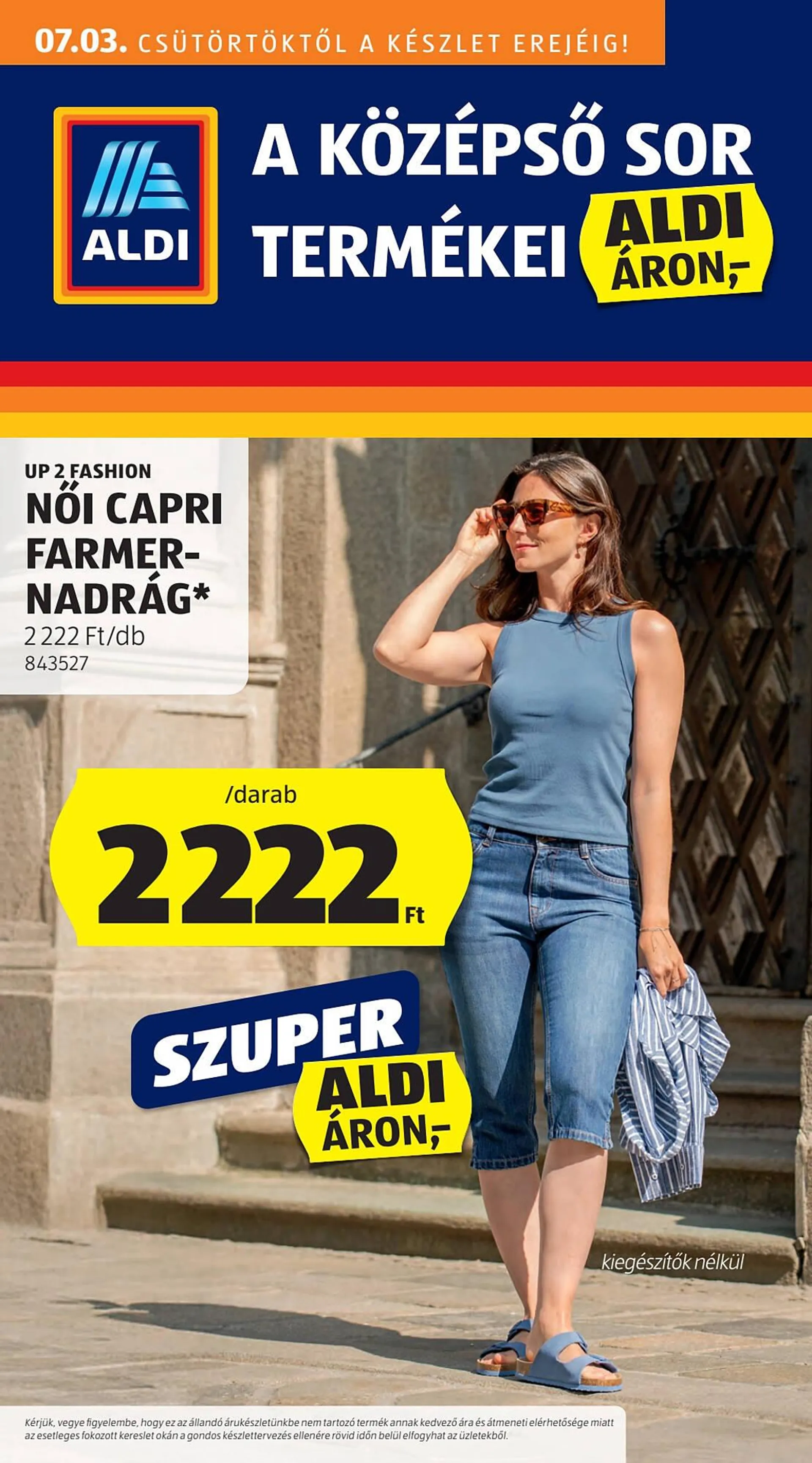 ALDI akciós újság - 1