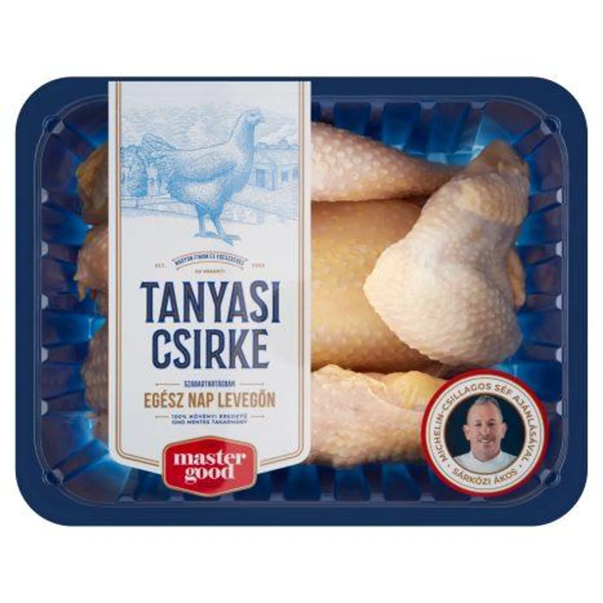 Tanyasi friss tanyasi csirke bőségtál