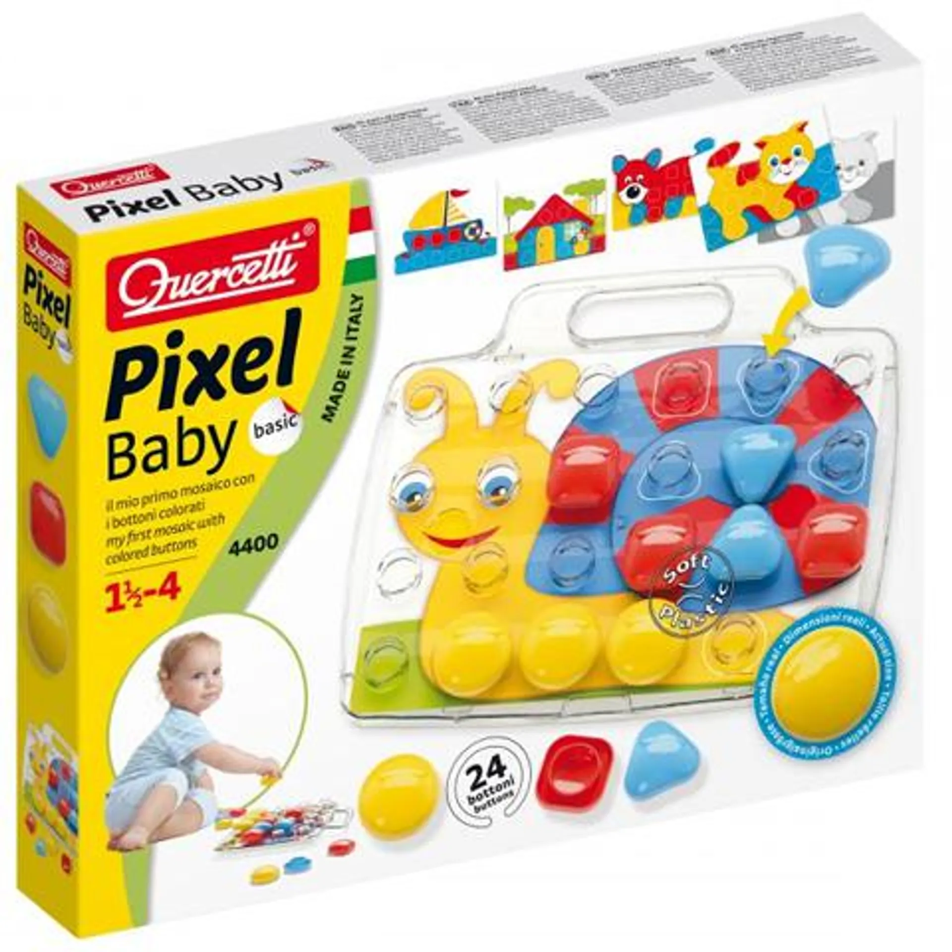 Quercetti: Pixel Baby Basic óriás pötyi