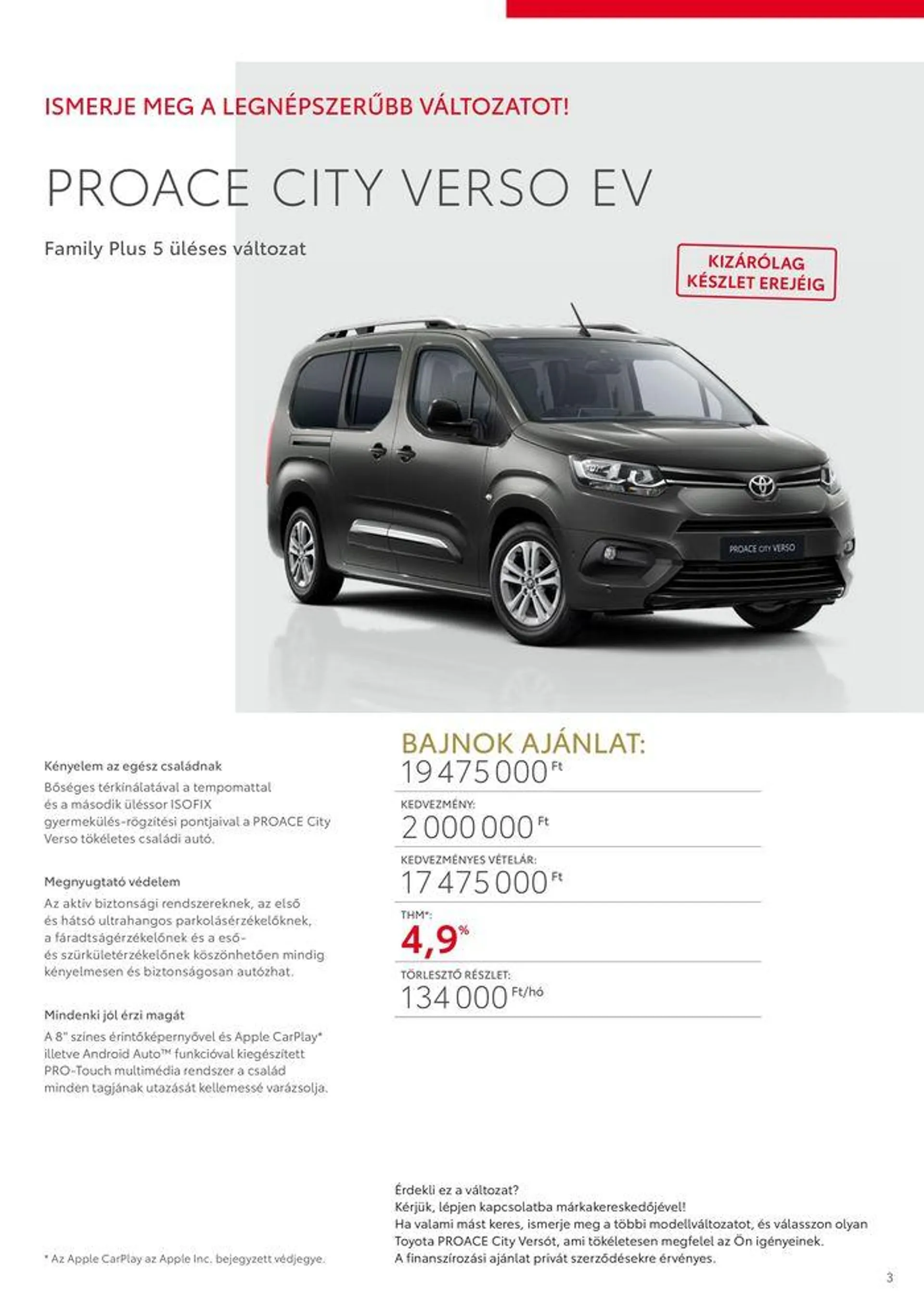 Katalógus Toyota Proace City Verso EV augusztus 31.-tól augusztus 31.-ig 2025. - Oldal 3