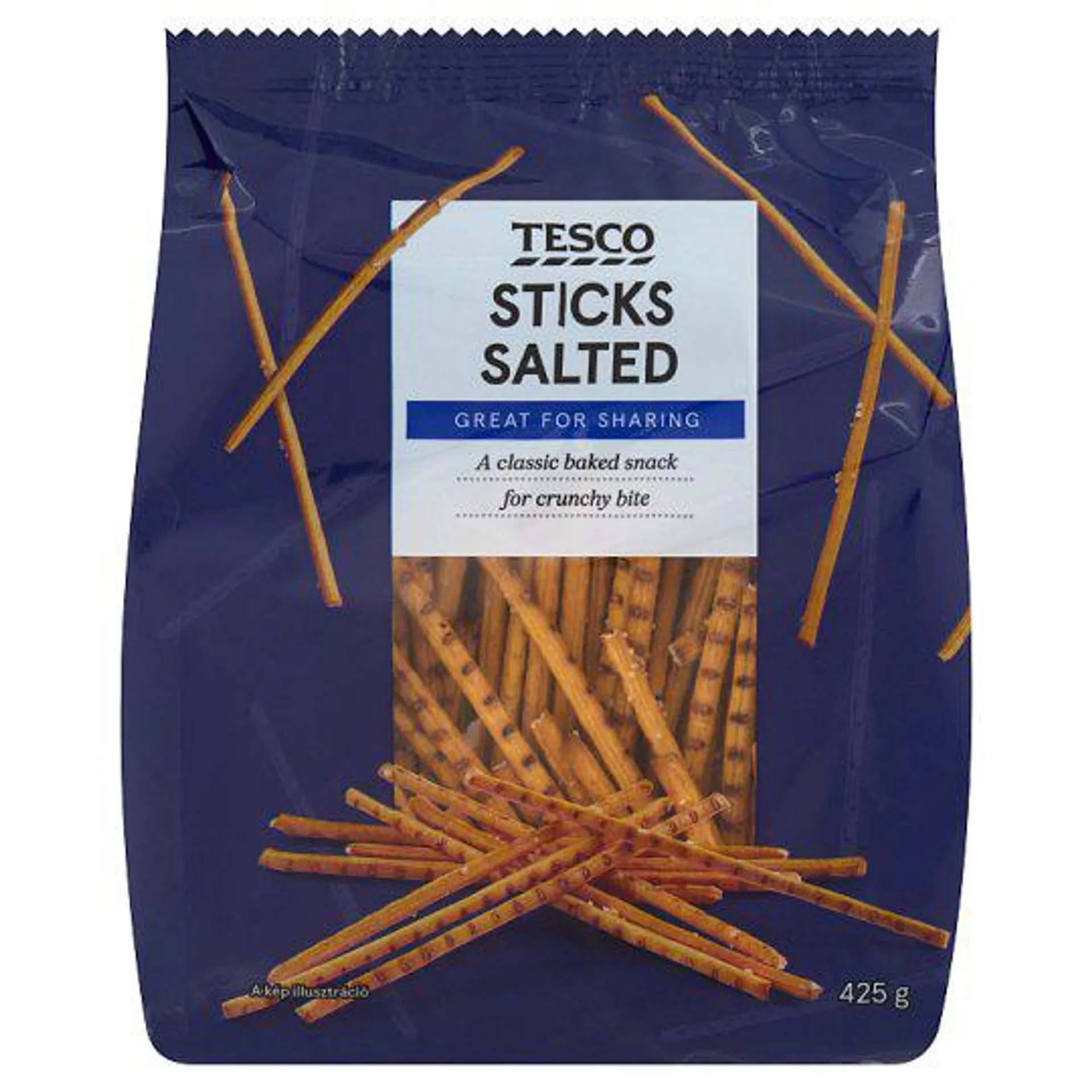 Tesco sós pálcika 425 g