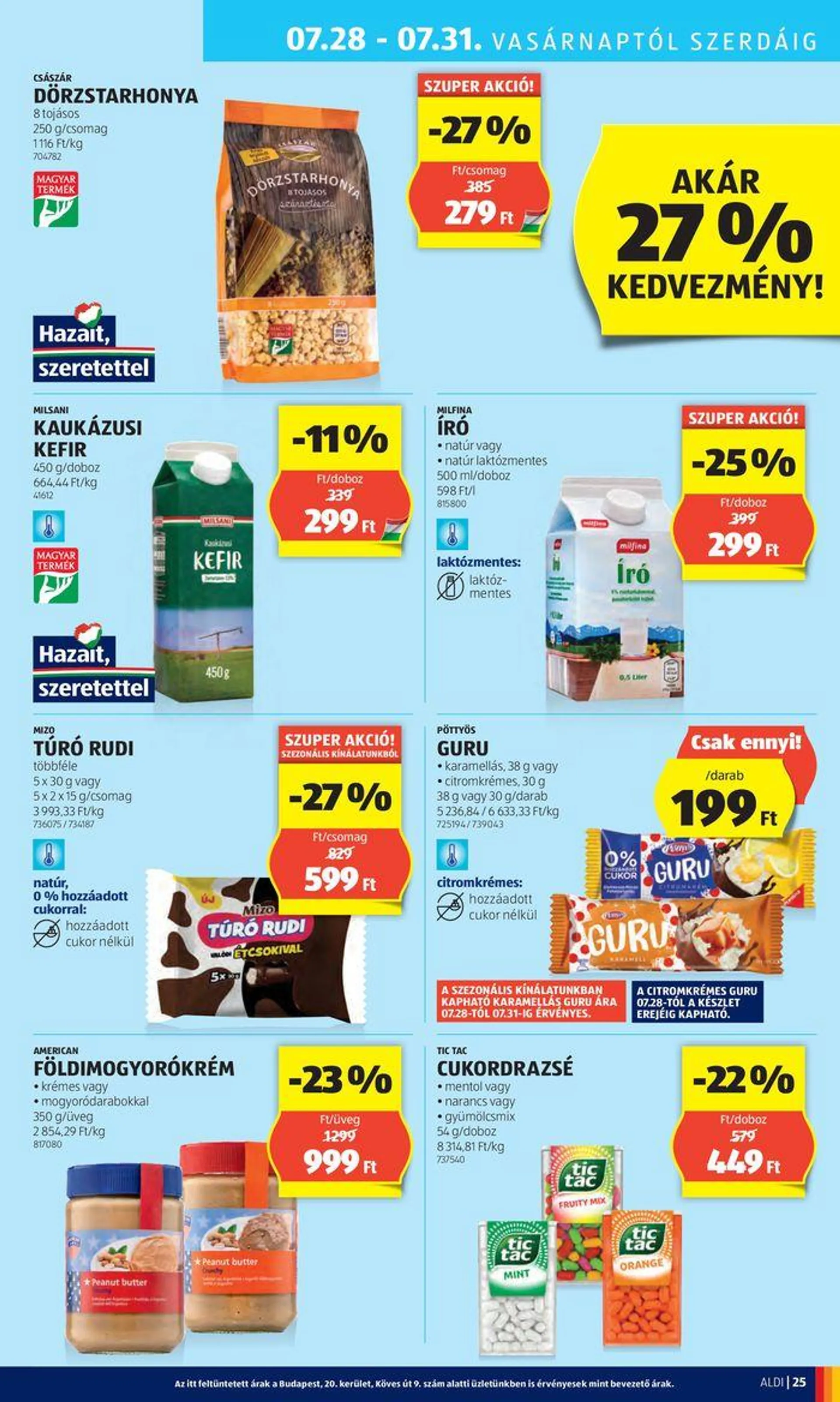 Következő heti ALDI akciós újság! - 29