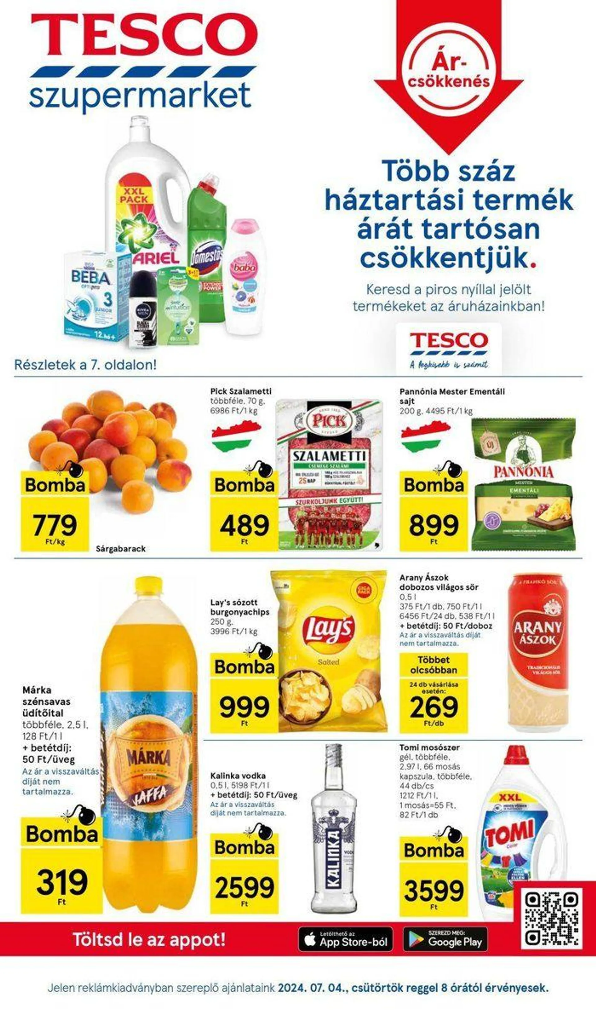 Tesco Katalógus - szupermarket - következő hét - 1