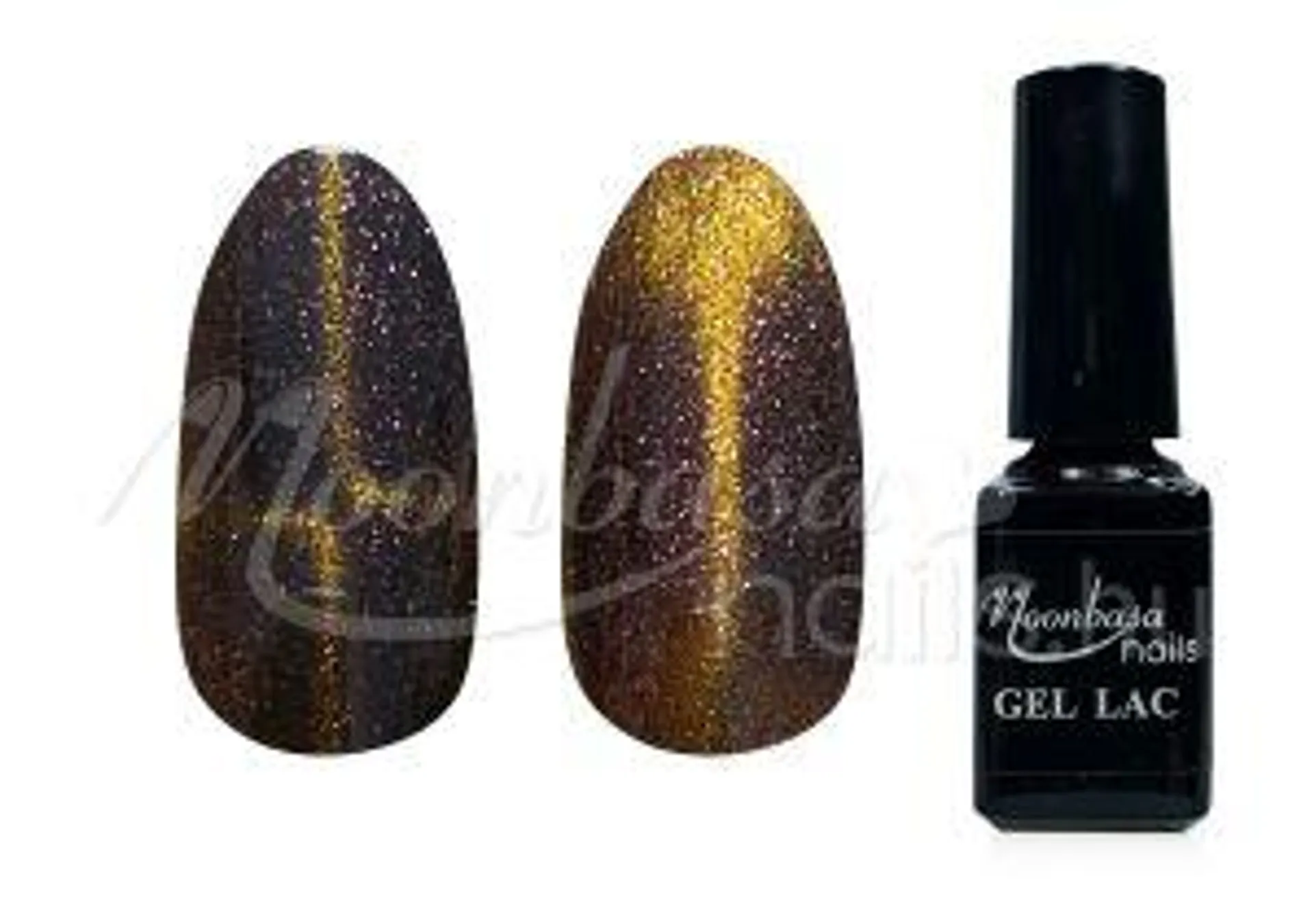 bronzbarna Tiger eye géllakk 5ml #812 - tigrisszem lakkzselé