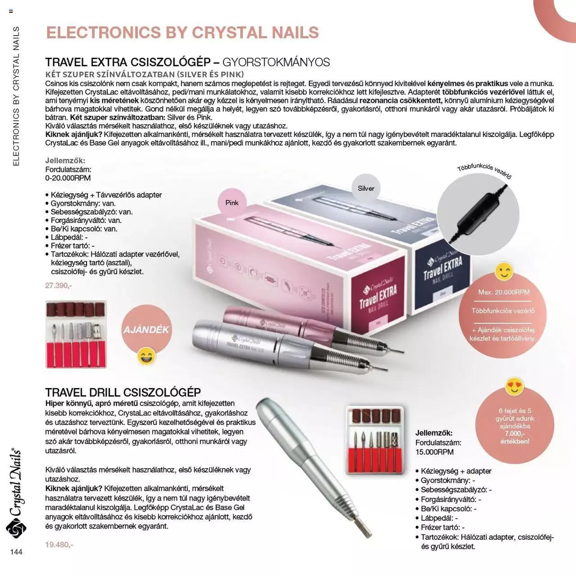 Katalógus Crystal Nails - Nagykatalógus 2023/24 március 6.-tól december 31.-ig 2023. - Oldal 144