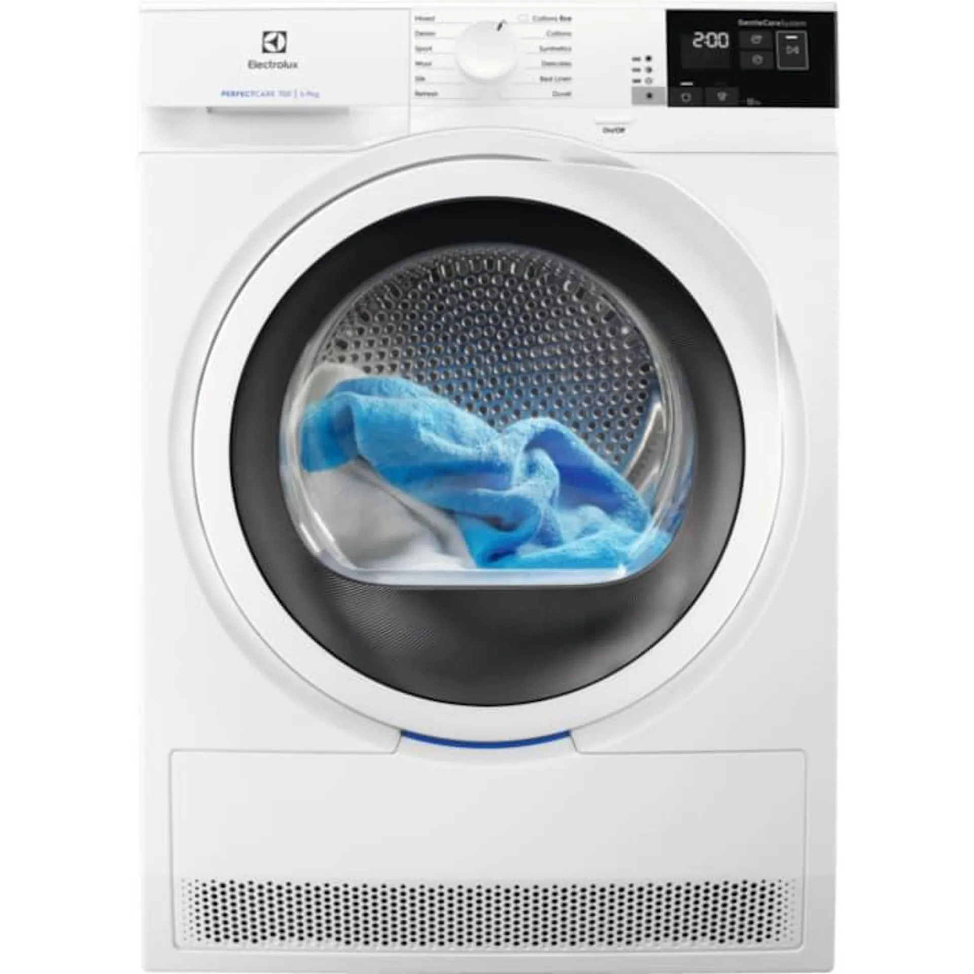 Electrolux EW7HE6457W PerfectCare Hőszivattyús szárítógép, 7 kg, GentleCare, SensiCare, B energiaosztály, Fehér