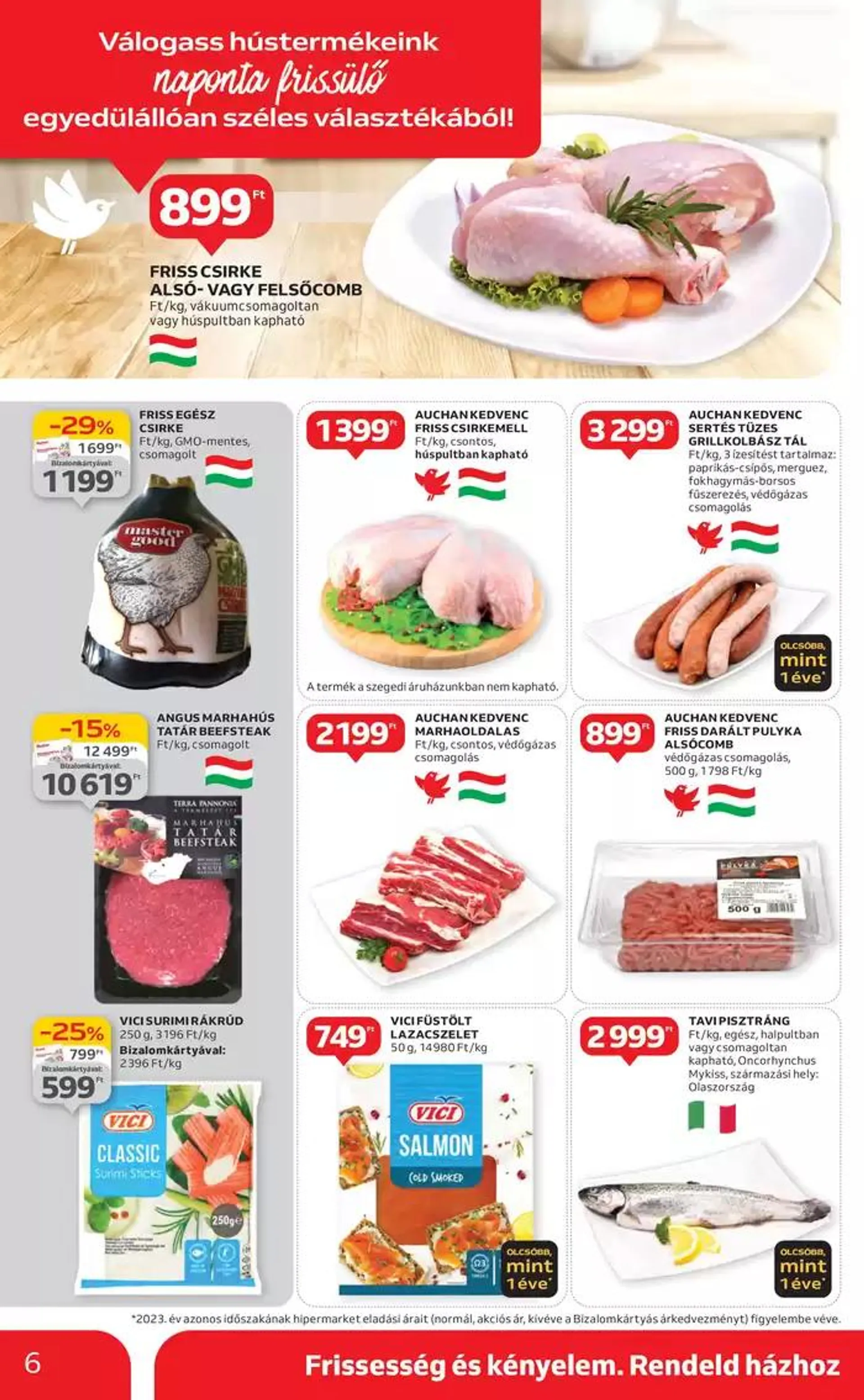 Katalógus Catalog Auchan szeptember 23.-tól október 2.-ig 2024. - Oldal 6