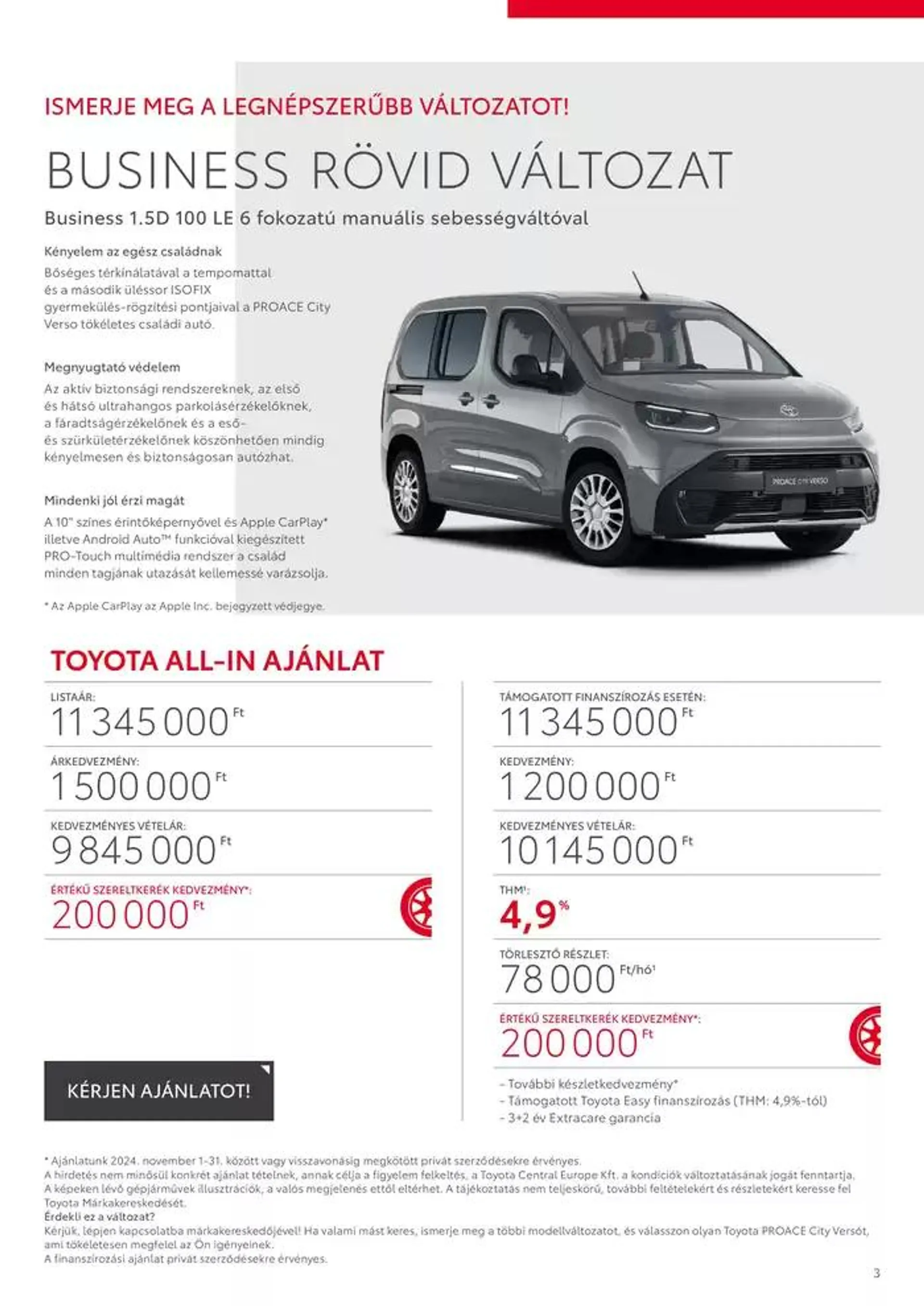 Katalógus Toyota Proace City Verso ICE november 27.-tól november 27.-ig 2025. - Oldal 3