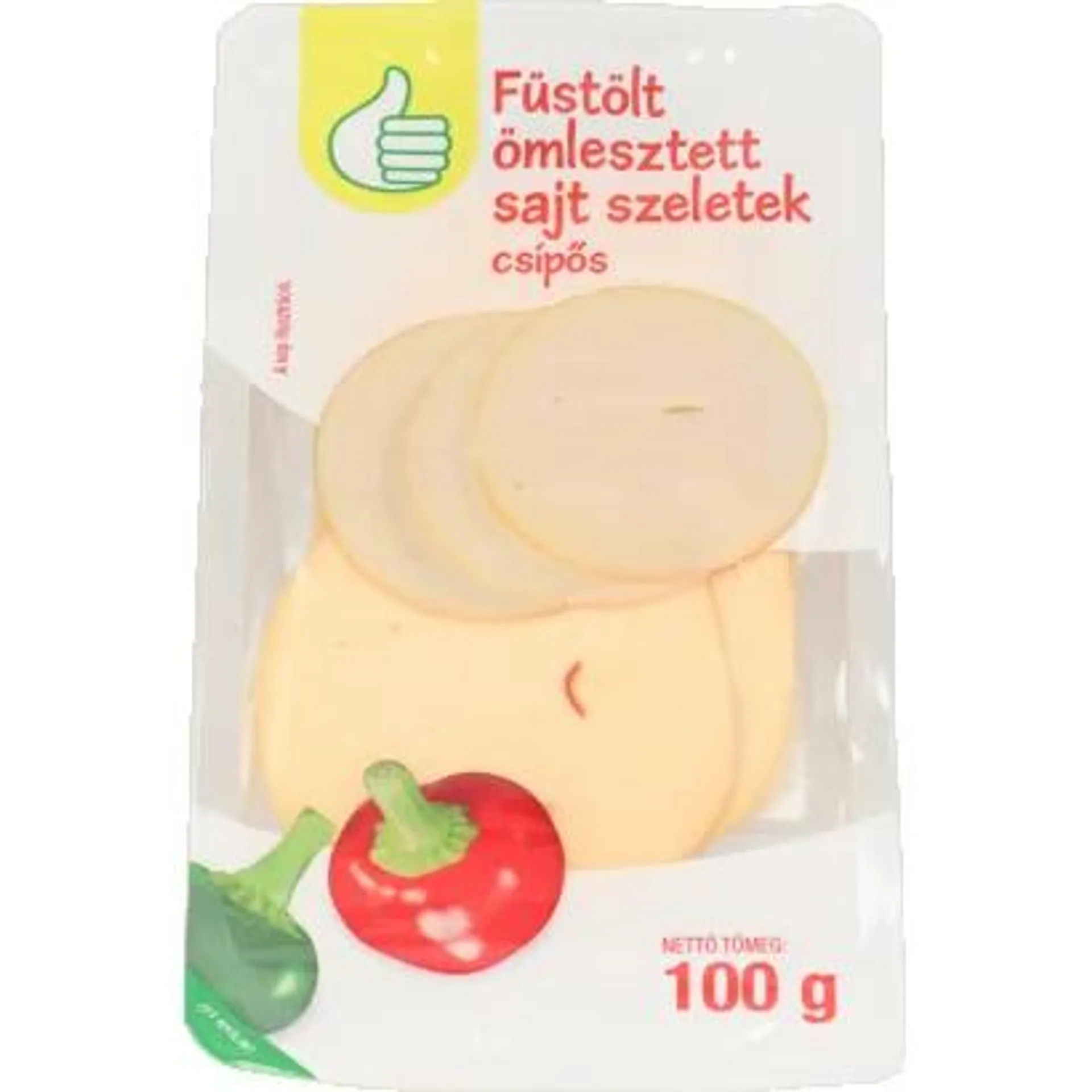 Auchan Tipp Spicy processed cheese 100g