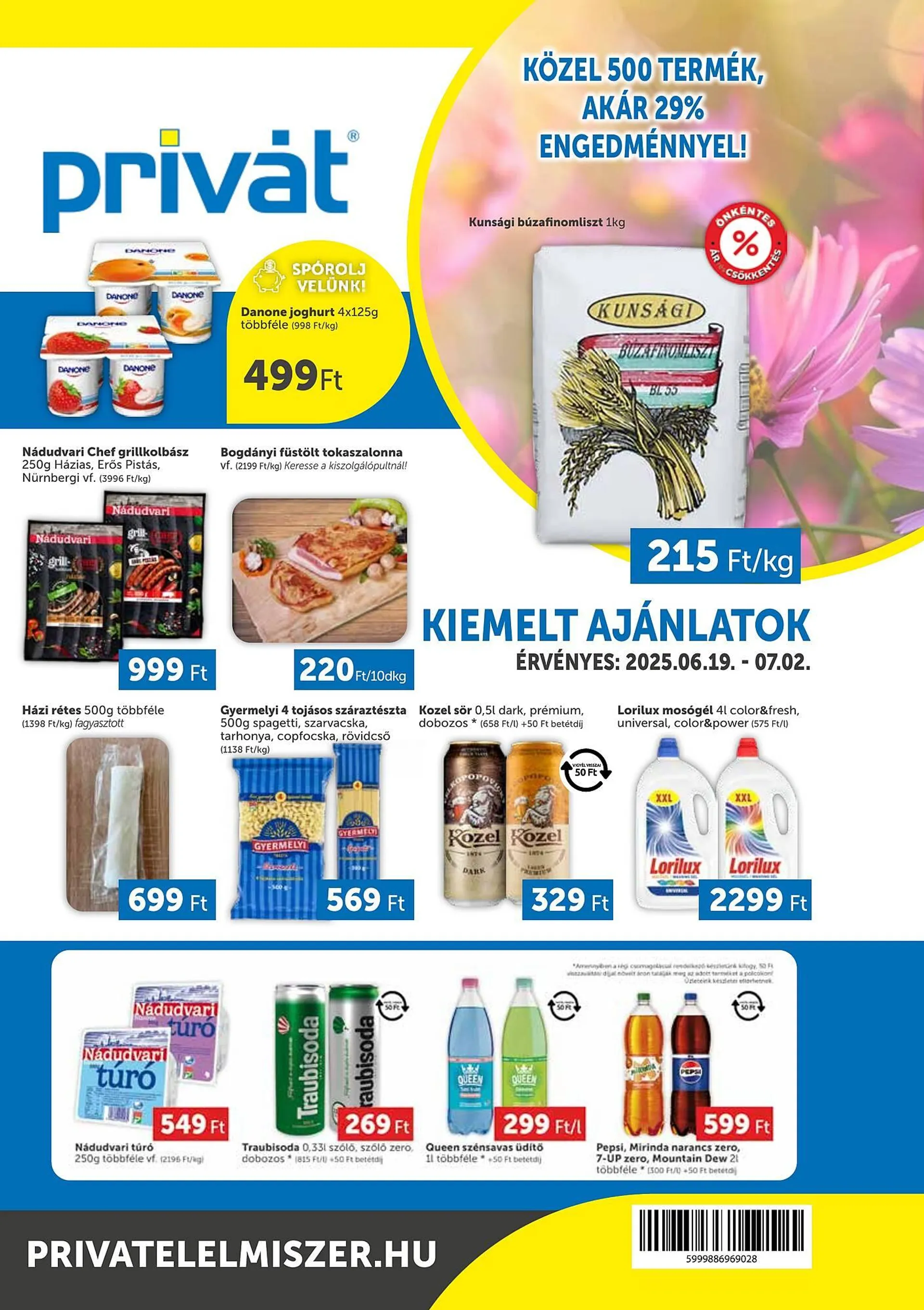 PRIVÁT akciós újság - 1