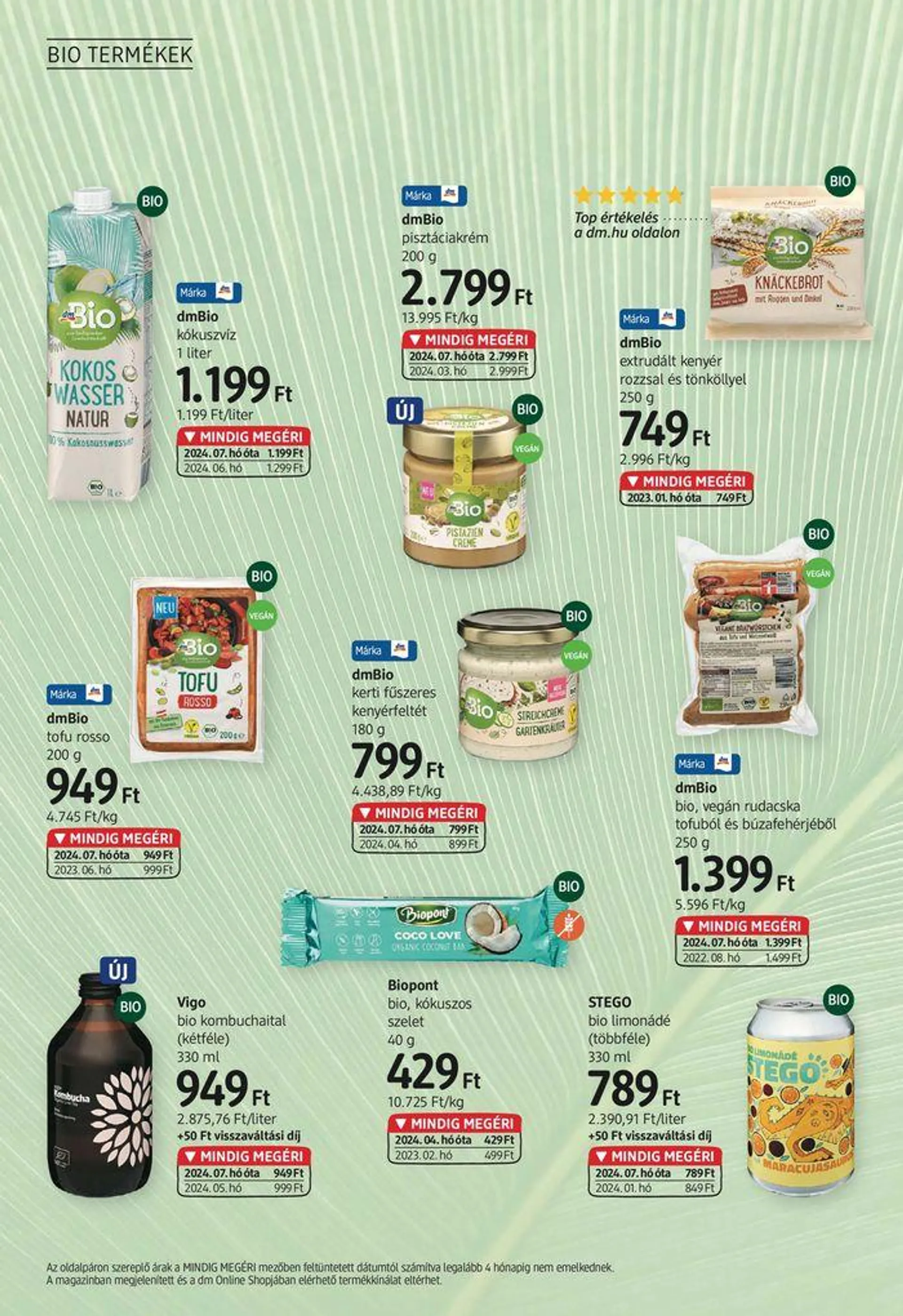 Katalógus DM akciós július 22.-tól július 31.-ig 2024. - Oldal 14
