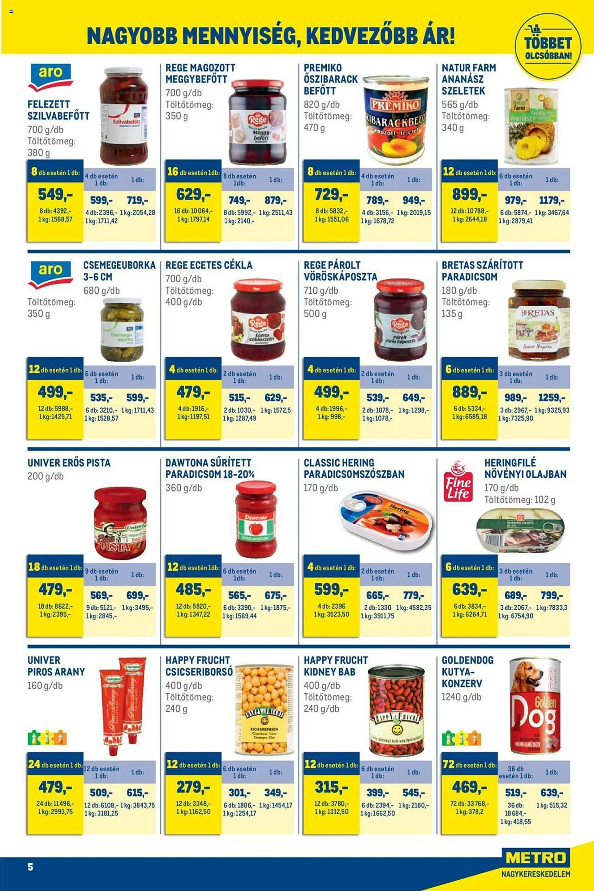 Katalógus Metro akciós újság szeptember 20.-tól október 17.-ig 2023. - Oldal 5
