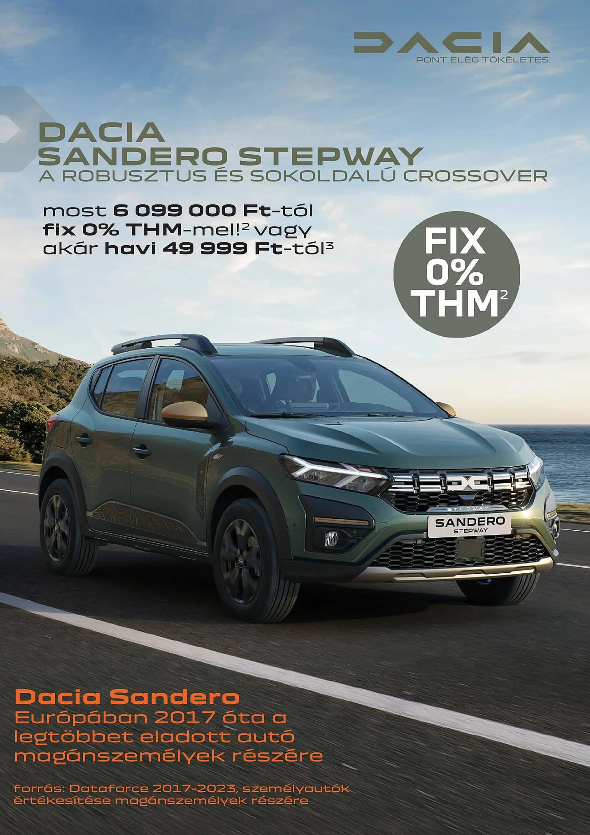 Dacia Sandero Stepway akciós újság - március 8. június 30. 2024. - Page 1