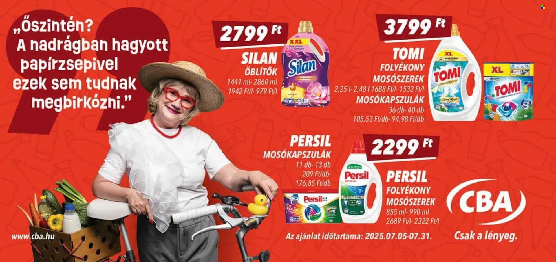Katalógus CBA akciós újság július 5.-tól július 31.-ig 2025. - Oldal 1