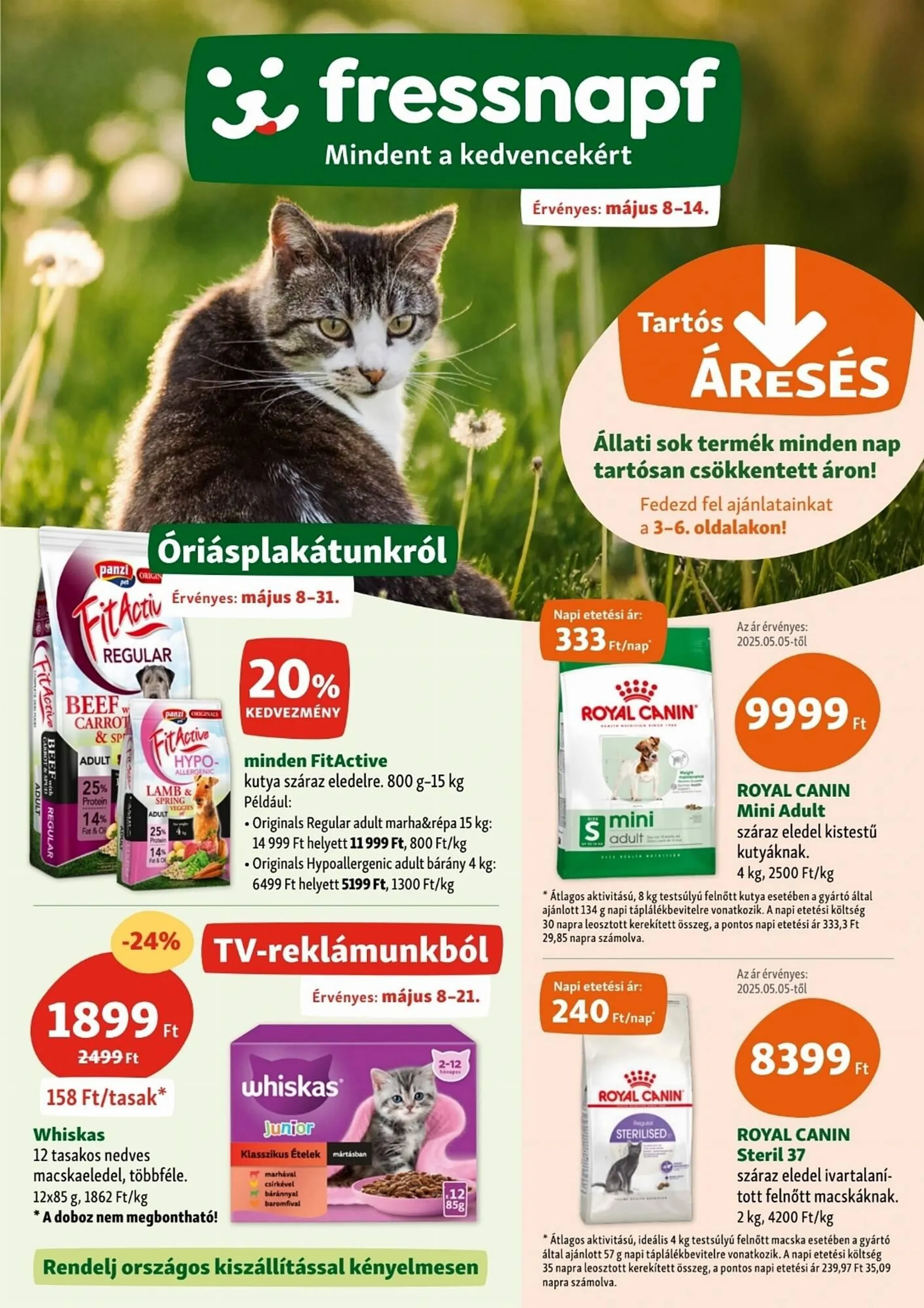 Katalógus Fressnapf akciós újság május 8.-tól május 31.-ig 2025. - Oldal 1