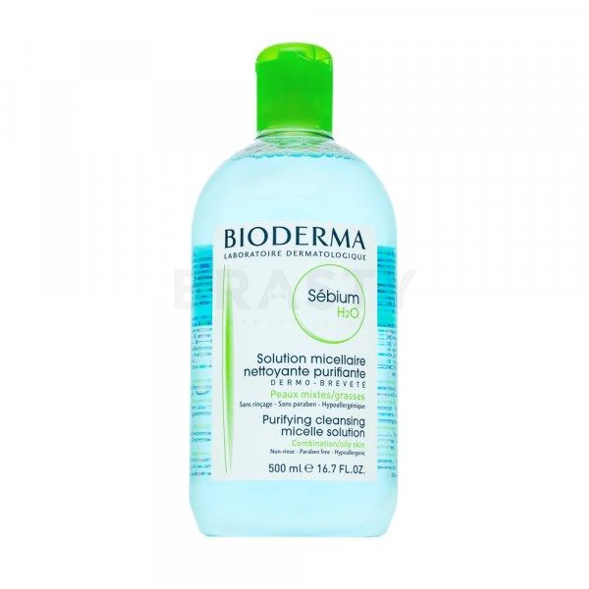 Bioderma Sébium H2O Purifying Cleansing Micelle Solution micelláris oldat zsíros bőrre 500 ml