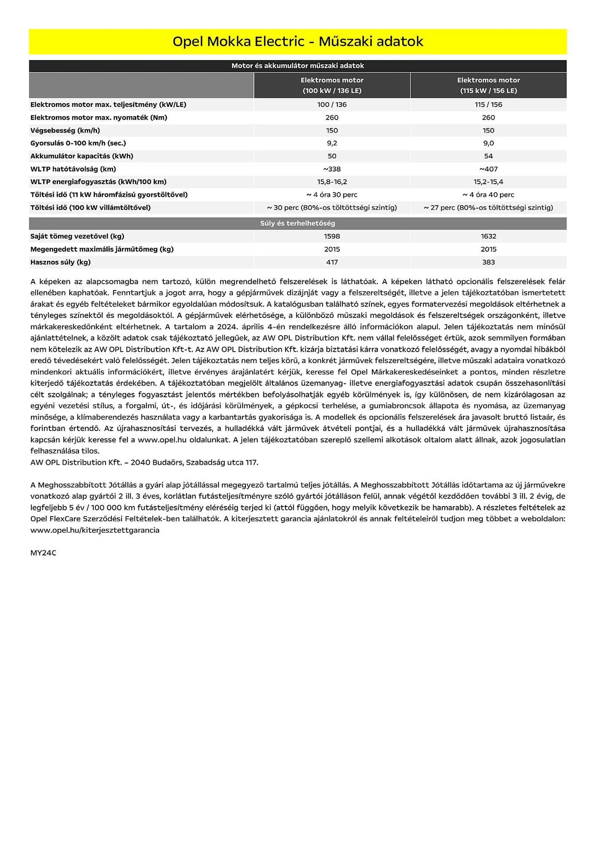 Katalógus Opel Mokka Electric akciós újság július 5.-tól december 31.-ig 2024. - Oldal 10