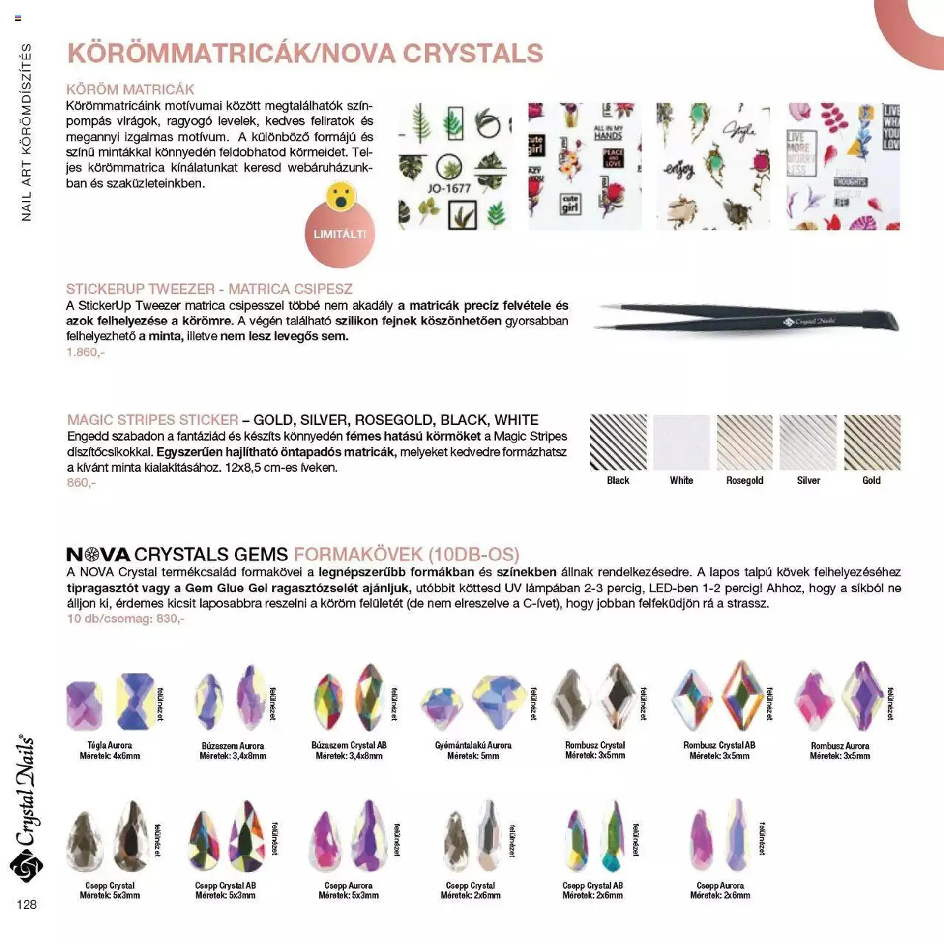 Katalógus Crystal Nails - Nagykatalógus 2023/24 március 6.-tól december 31.-ig 2023. - Oldal 128