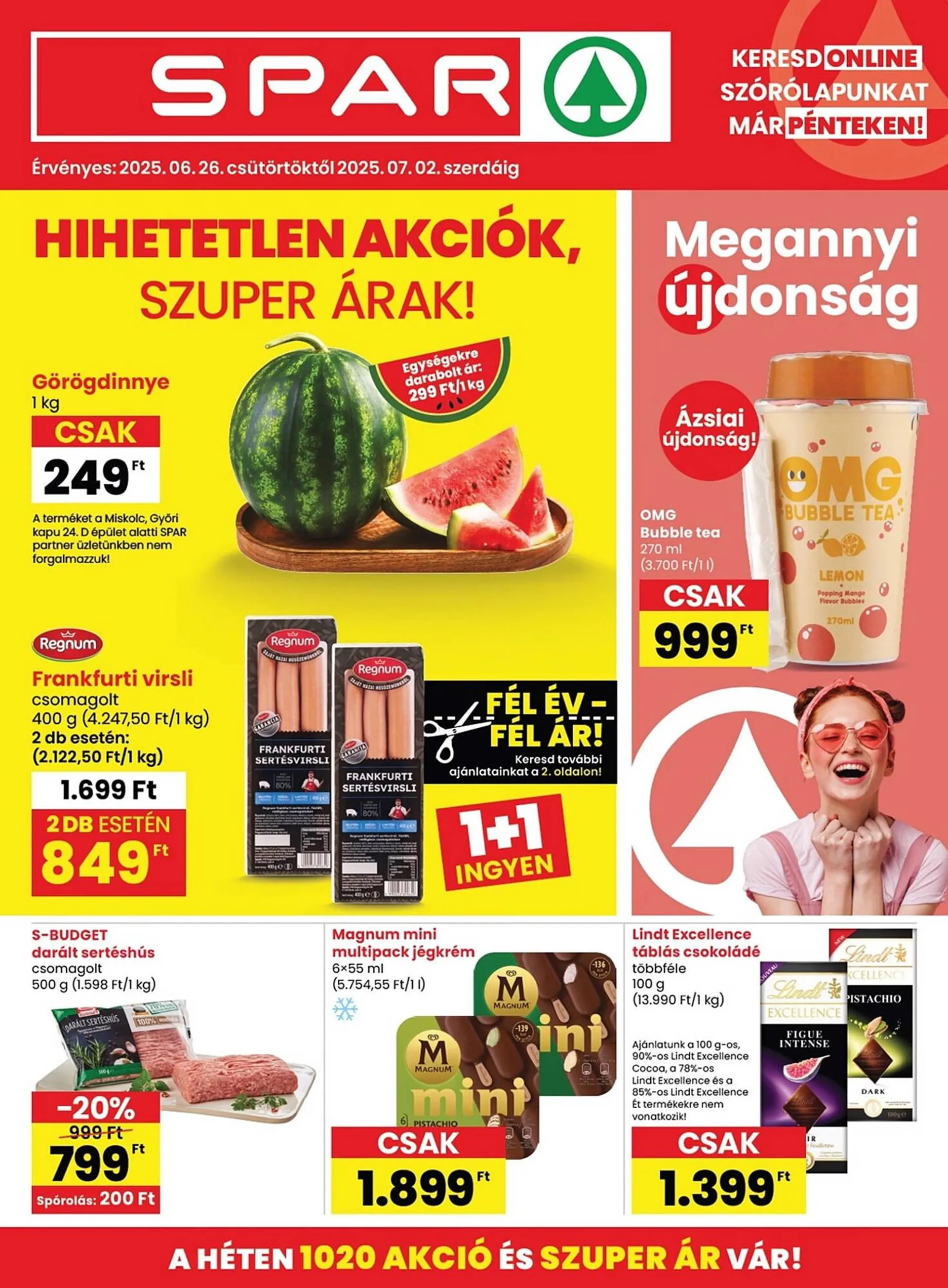 Spar akciós újság - 1