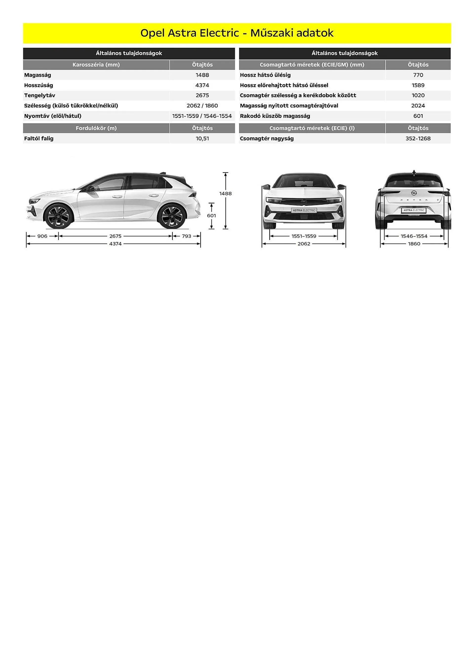 Katalógus Opel Astra Sports Tourer Electric akciós újság július 5.-tól december 31.-ig 2024. - Oldal 10