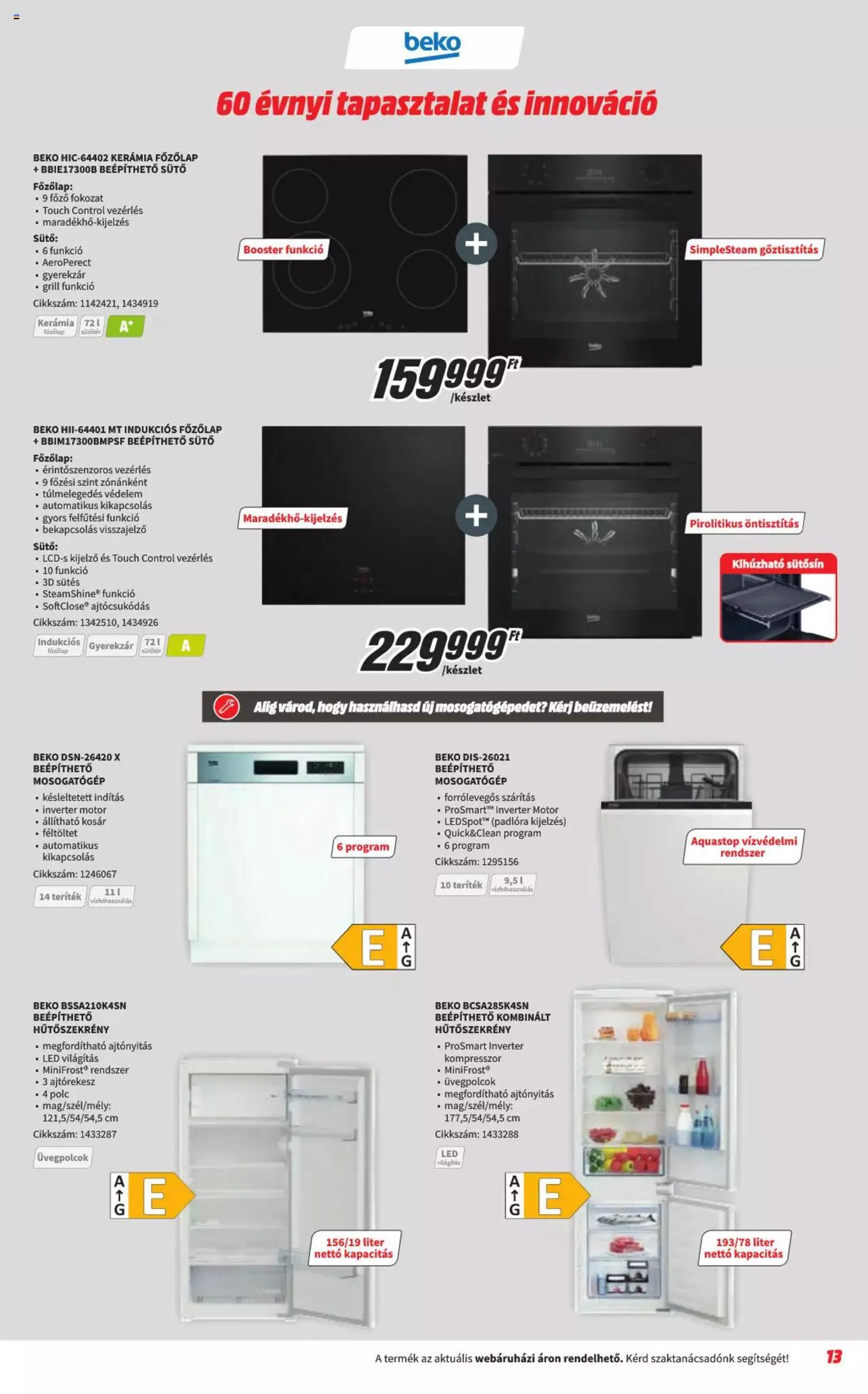 Katalógus Media Markt - Katalógus Konyha április 3.-tól április 30.-ig 2024. - Oldal 13