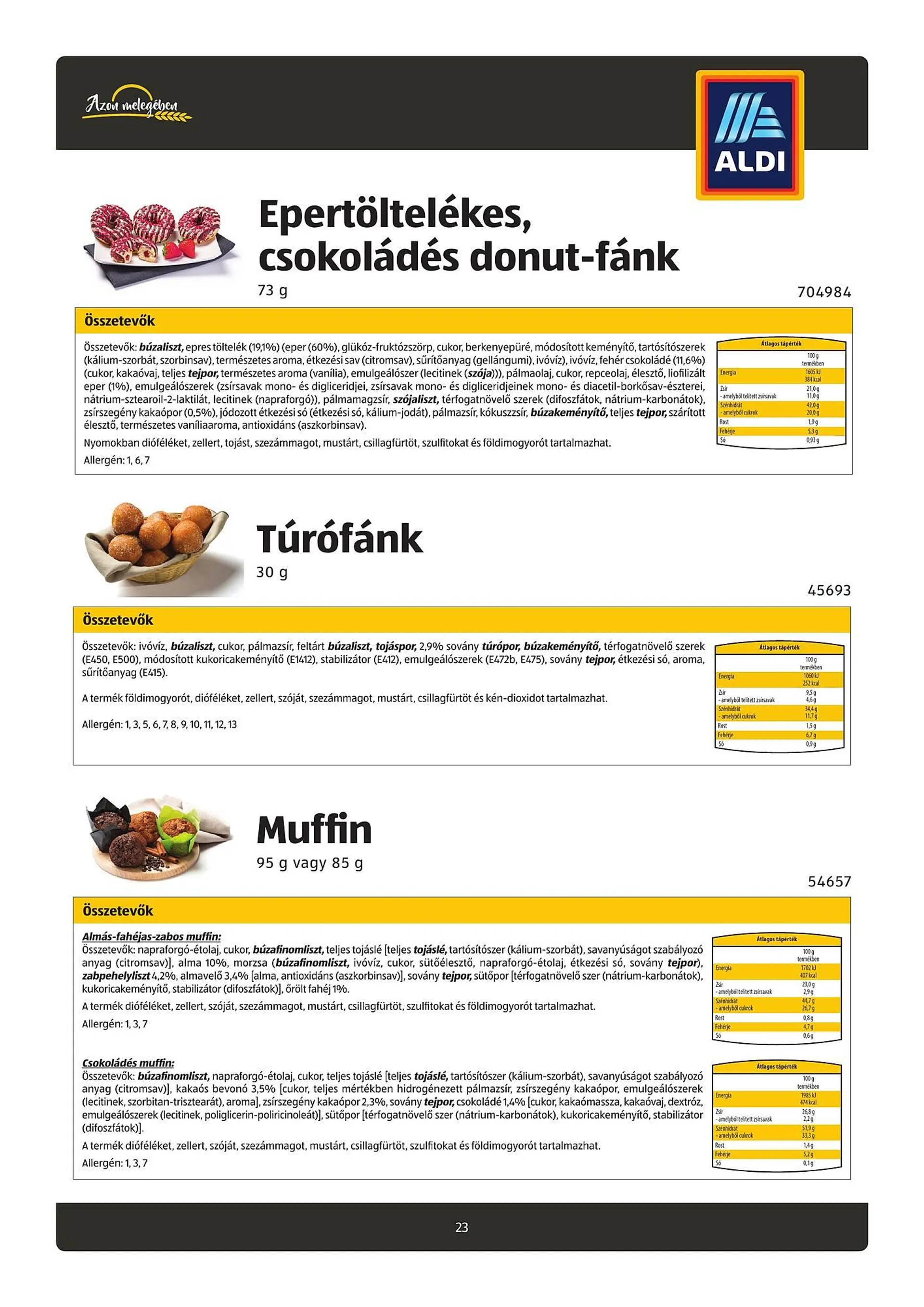 Katalógus ALDI akciós újság július 26.-tól október 21.-ig 2024. - Oldal 23