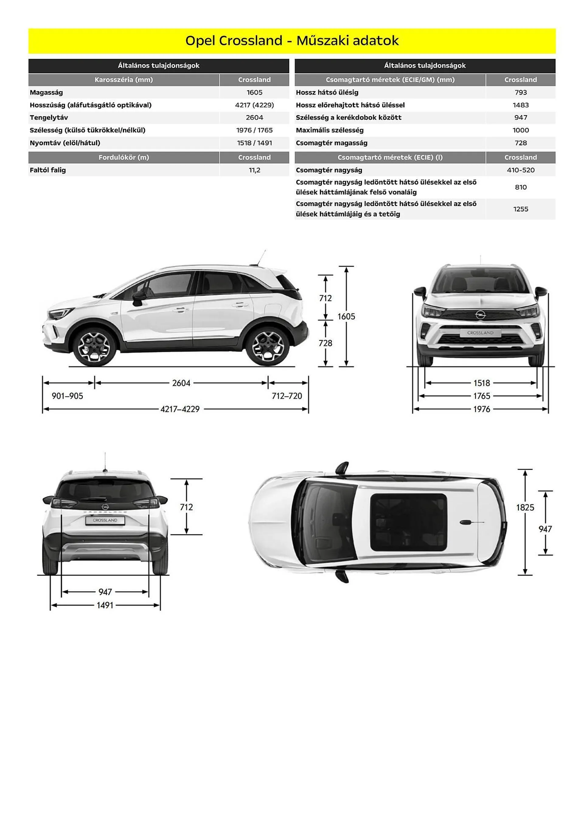 Katalógus Opel Crossland akciós újság július 5.-tól december 31.-ig 2024. - Oldal 9