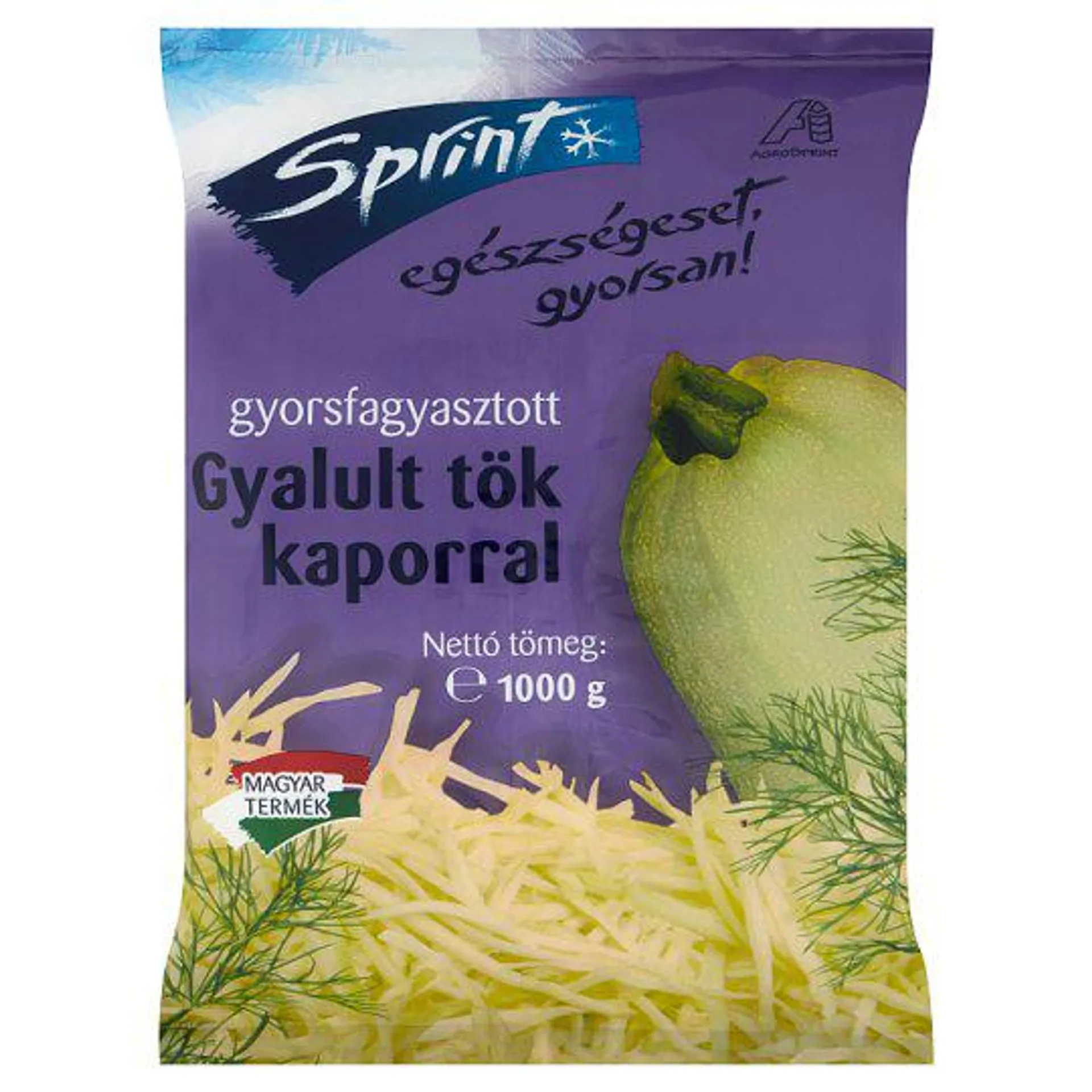 Sprint gyorsfagyasztott gyalult tök kaporral 1000 g