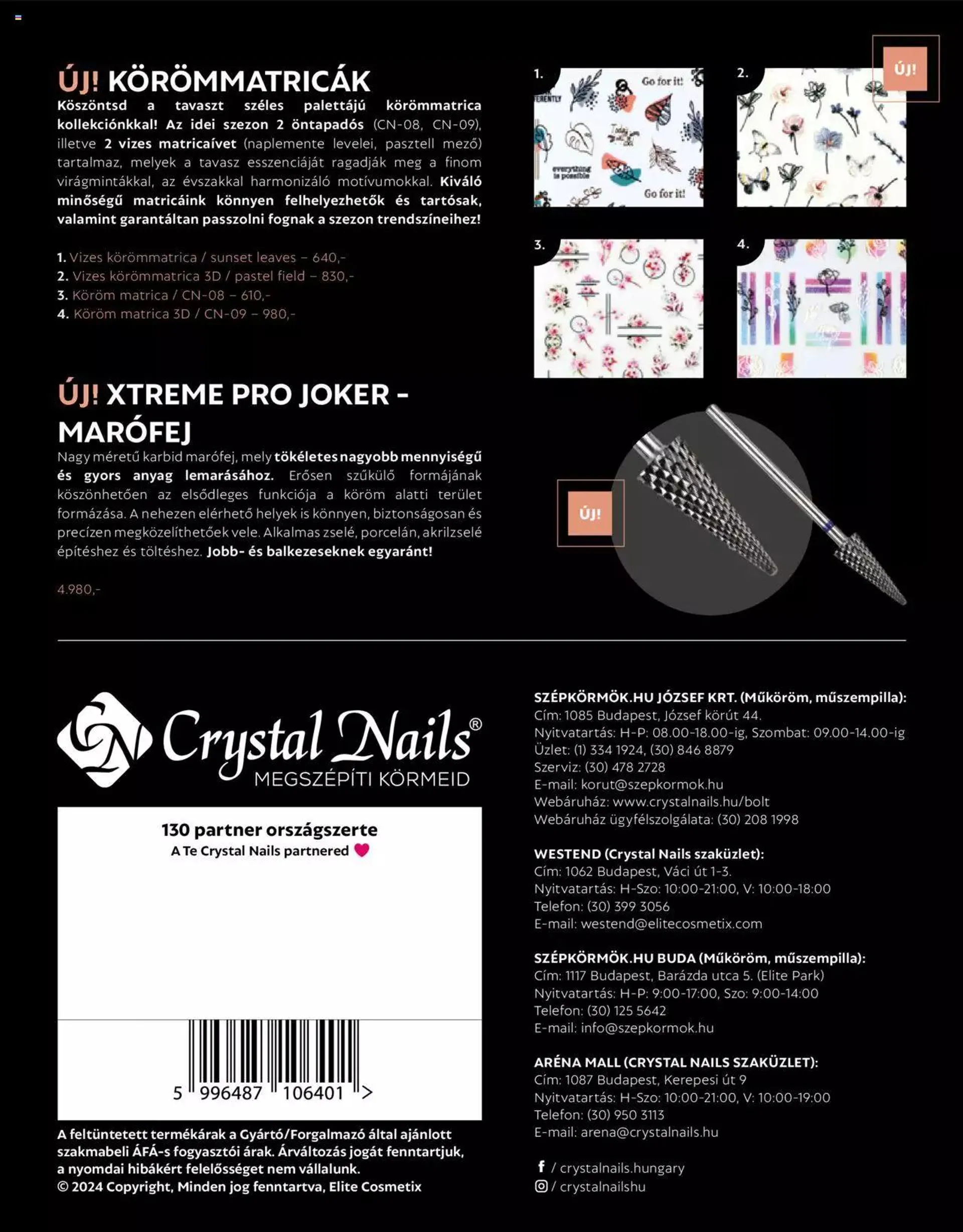 Crystal Nails - Tavasz/Nyár katalógus 2024 - március 1. augusztus 31. 2024. - Page 28