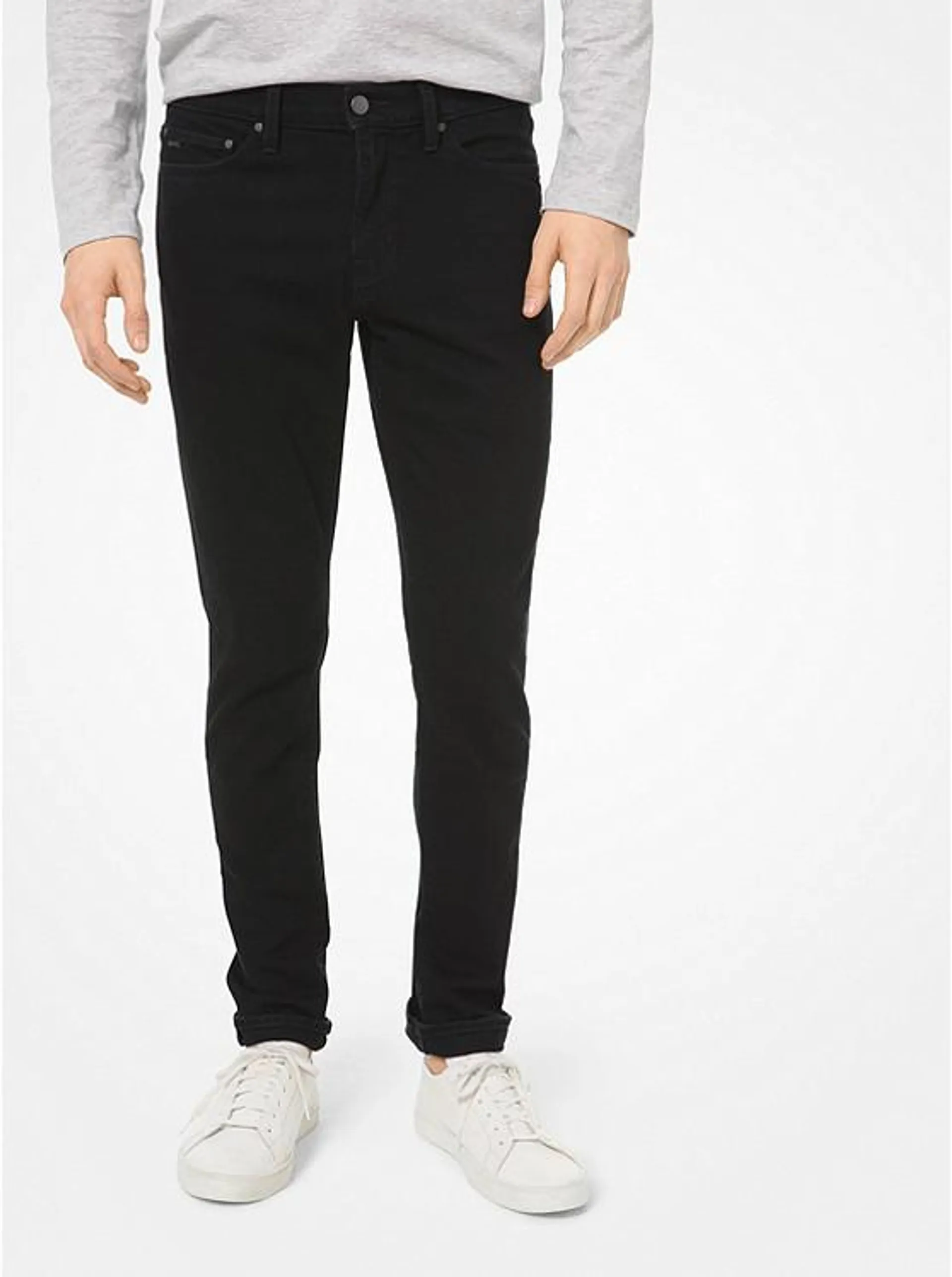 Skinny-Fit Stretch-Cotton Jeans